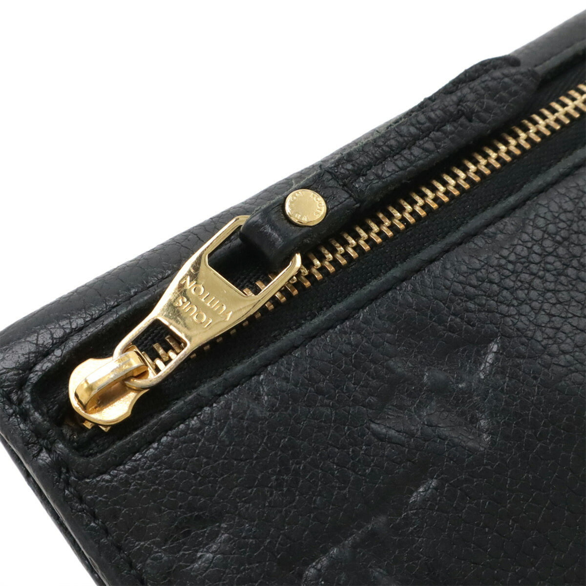 Louis Vuitton Noir Monogram Empreinte Leather Coin Purse/Coin Case (Pre-Owned)
