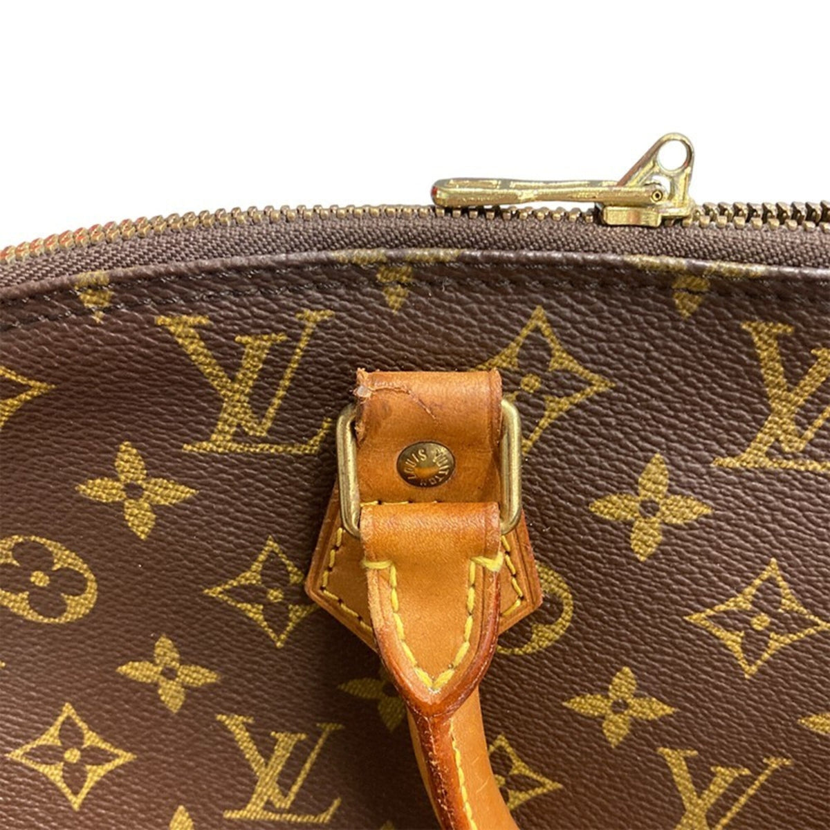 Louis Vuitton Brown Pvc Leather Handbag (Pre-Owned)