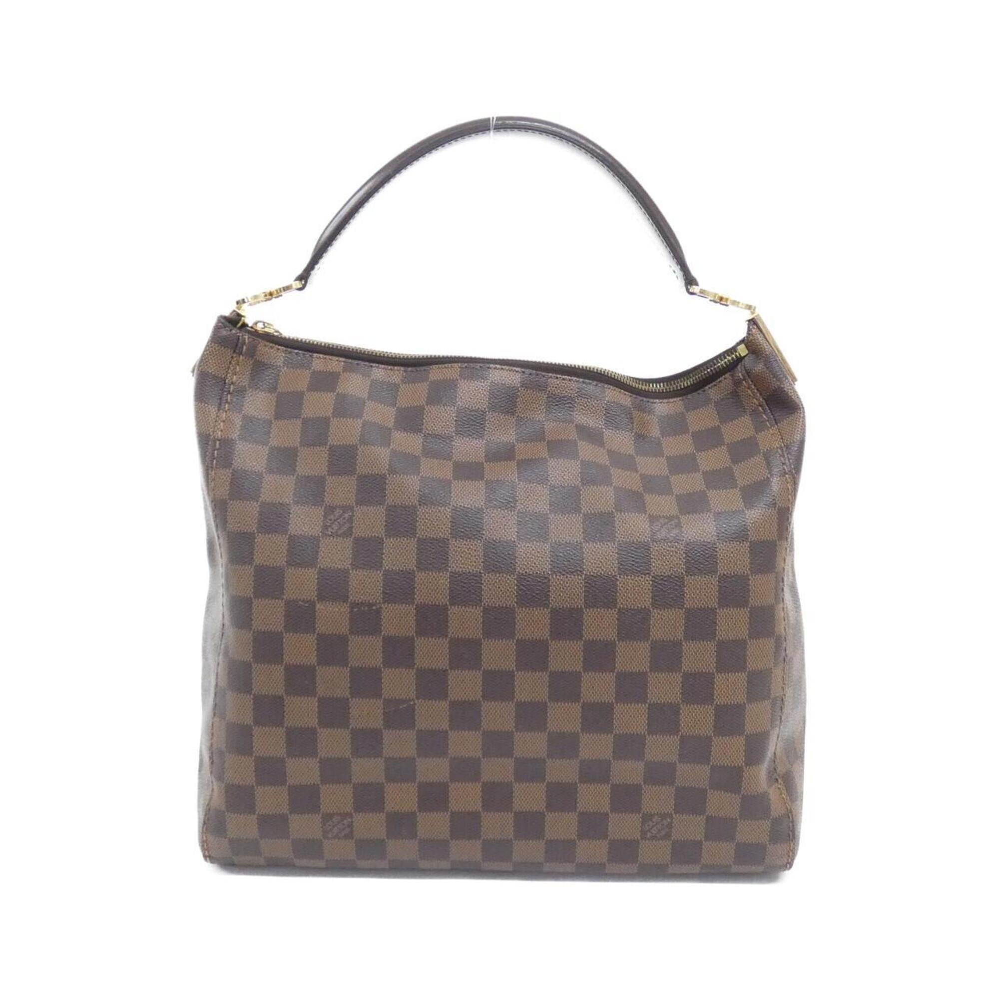 Louis Vuitton Damier Canvas Ebene Coated Canvas Shoulder Bag (Pre-Owned)