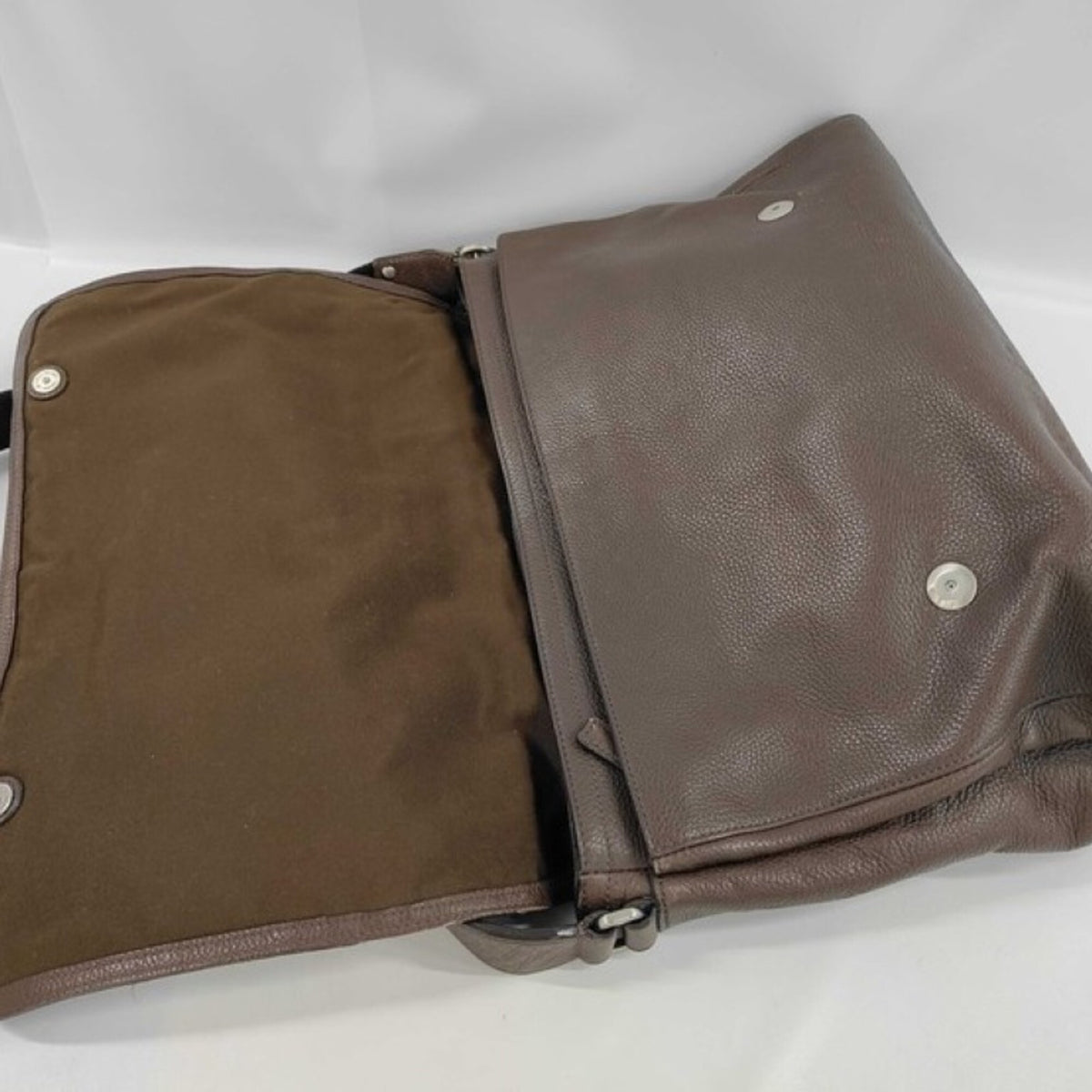 Coach Brown Leather Briefcase (Pre-Owned)