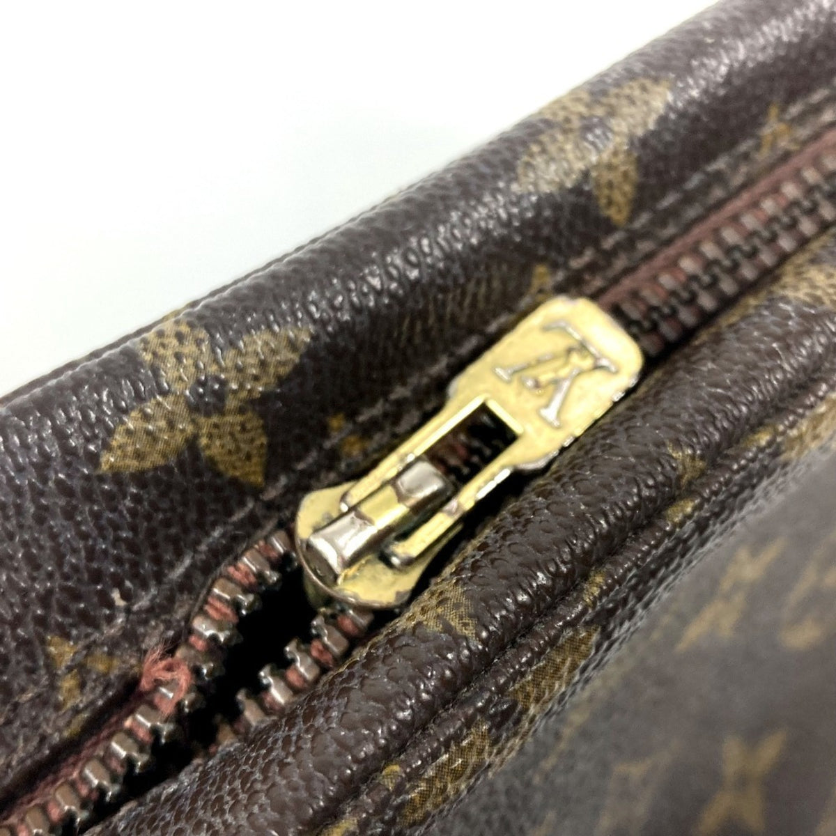 Louis Vuitton Brown Monogram Pouch (Pre-Owned)