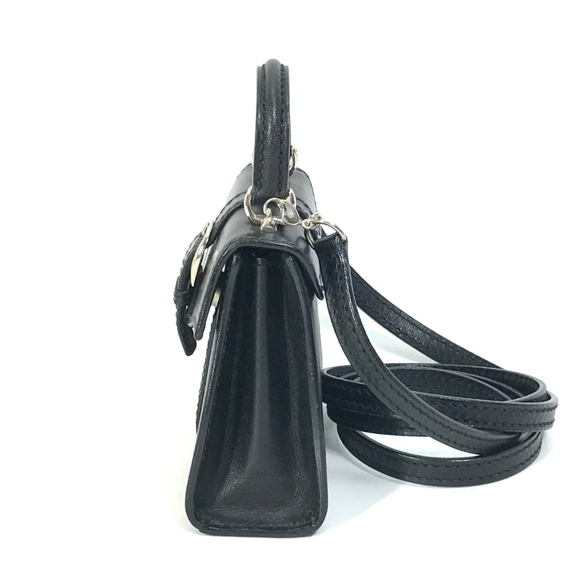 Gucci Black Leather Shoulder Bag (Pre-Owned)