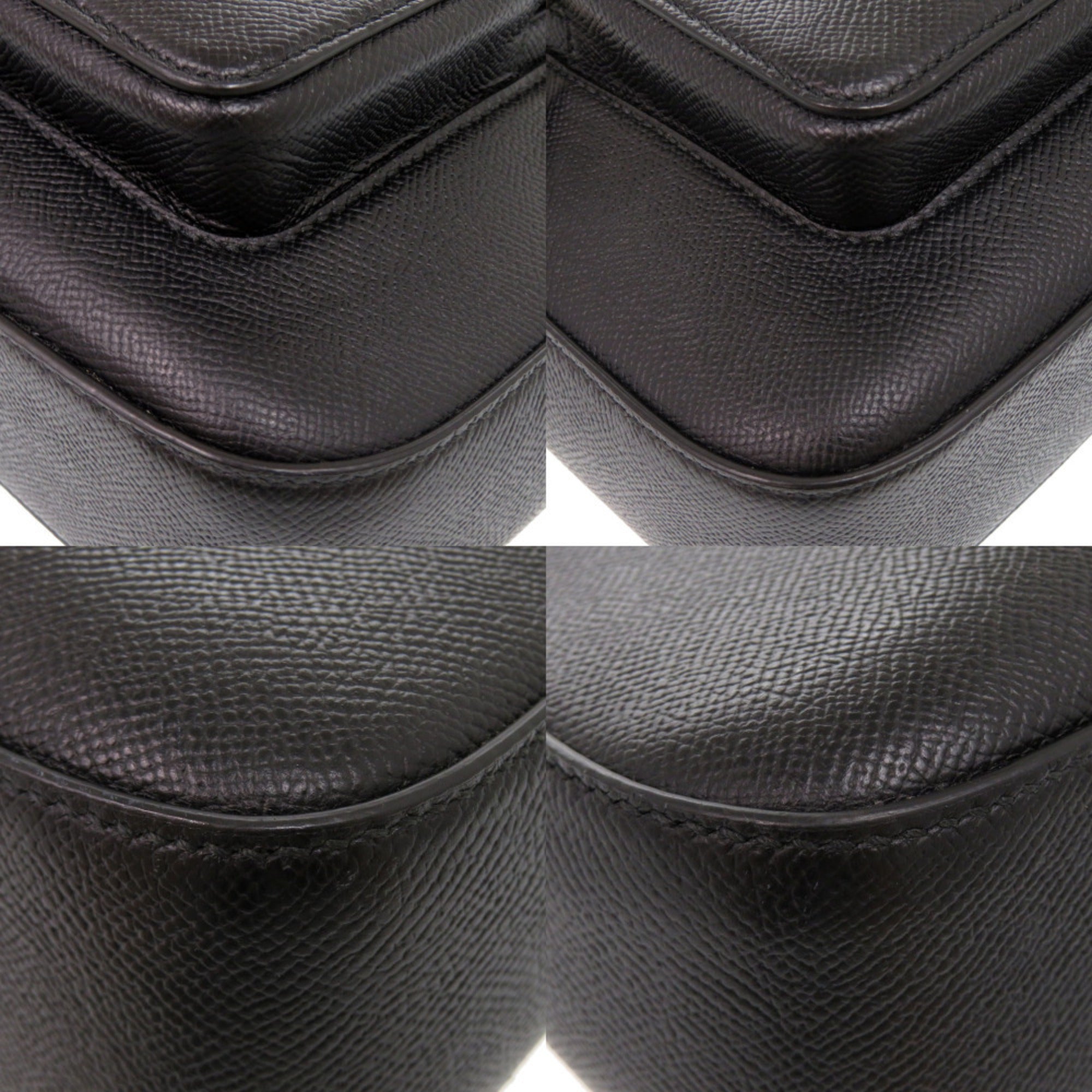 Dunhill Black Leather Shoulder Bag (Pre-Owned)