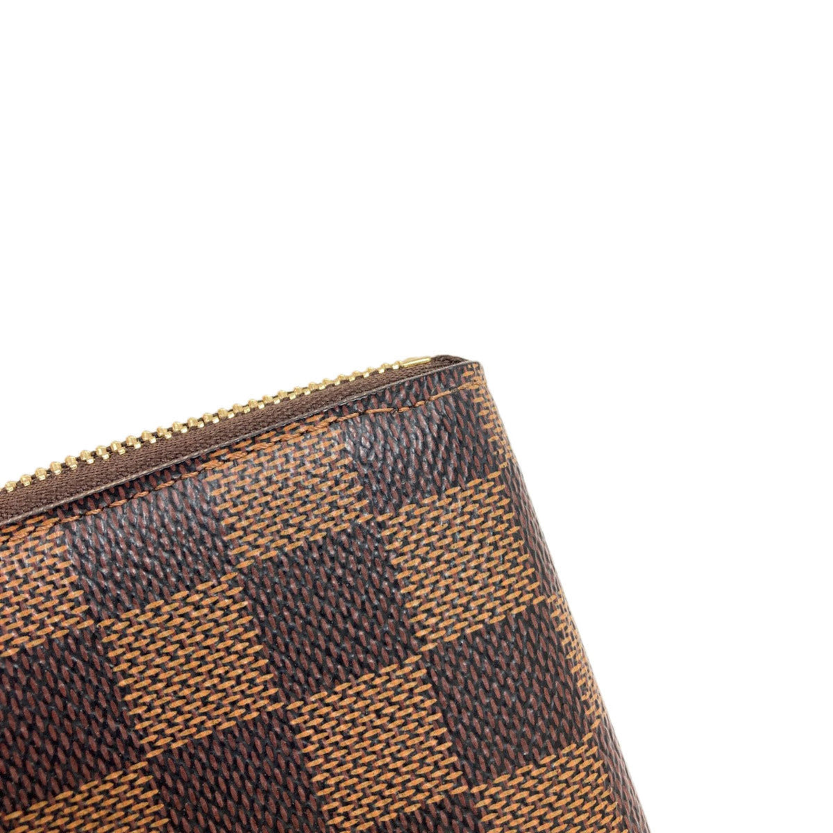 Louis Vuitton Damier Damier Canvas Ebene Damier Canvas Coin Purse/Coin Case (Pre-Owned)