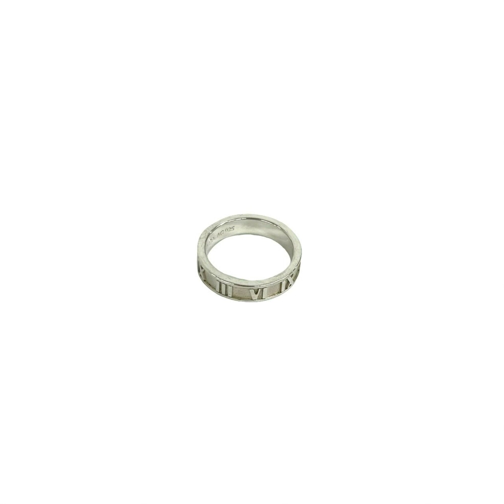 Tiffany Silver Silver 925 Band Ring (Pre-Owned)