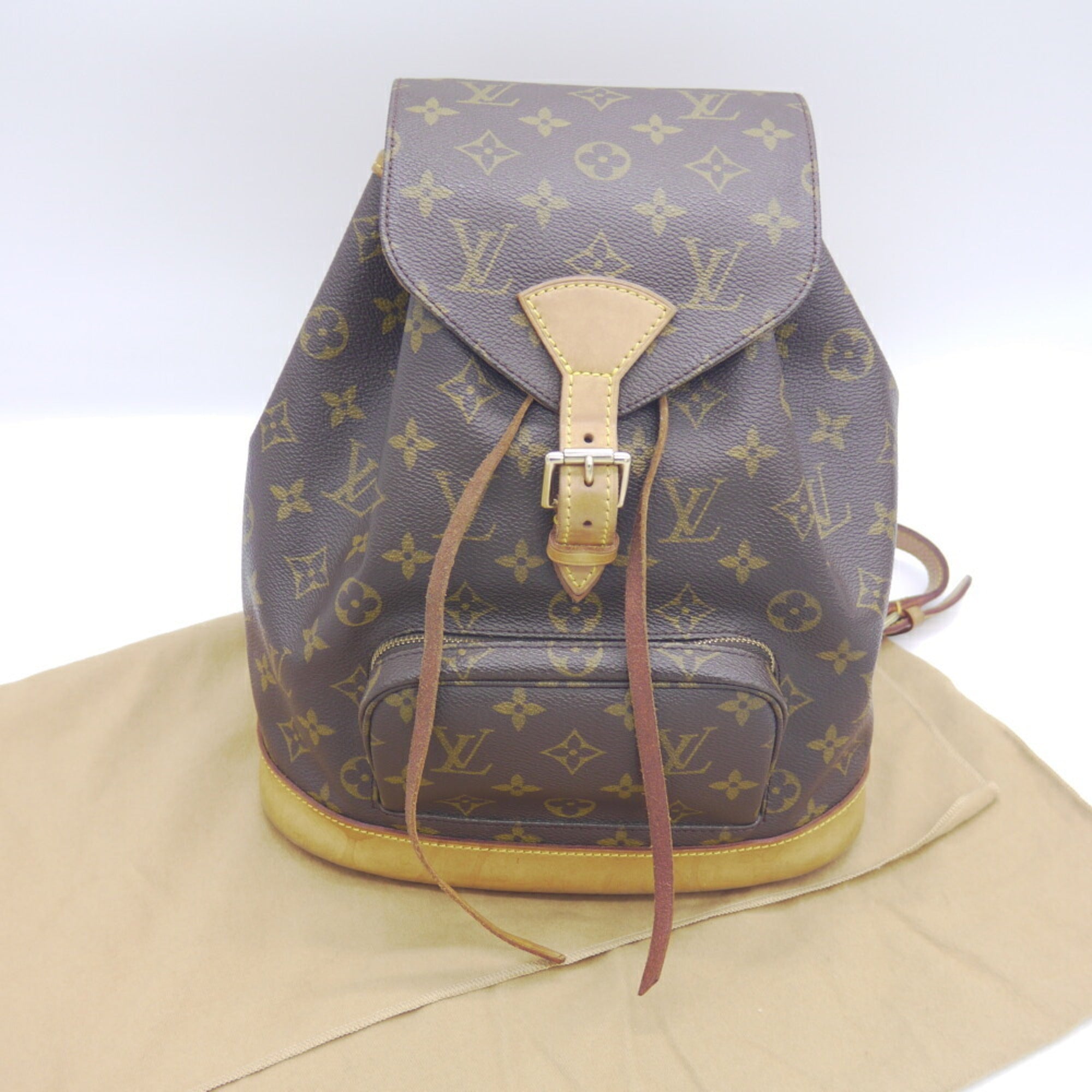 Louis Vuitton Brown Monogram Backpack (Pre-Owned)