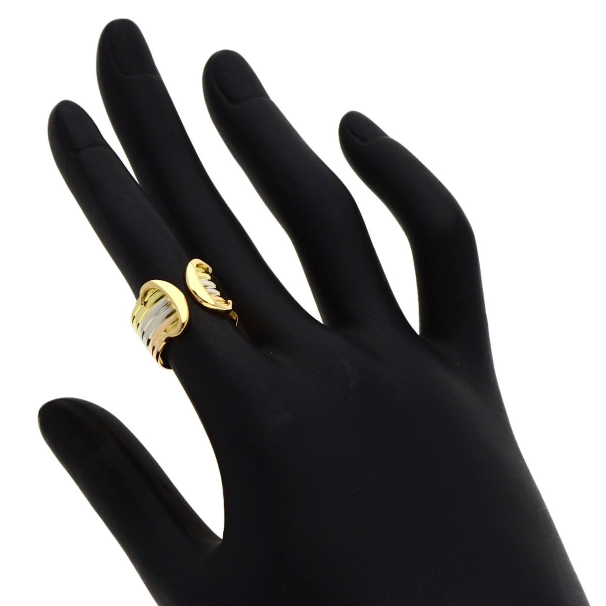 Cartier Yellow Gold (18K) Pink Gold (18K) White Gold (18K) Band Ring (Pre-Owned)