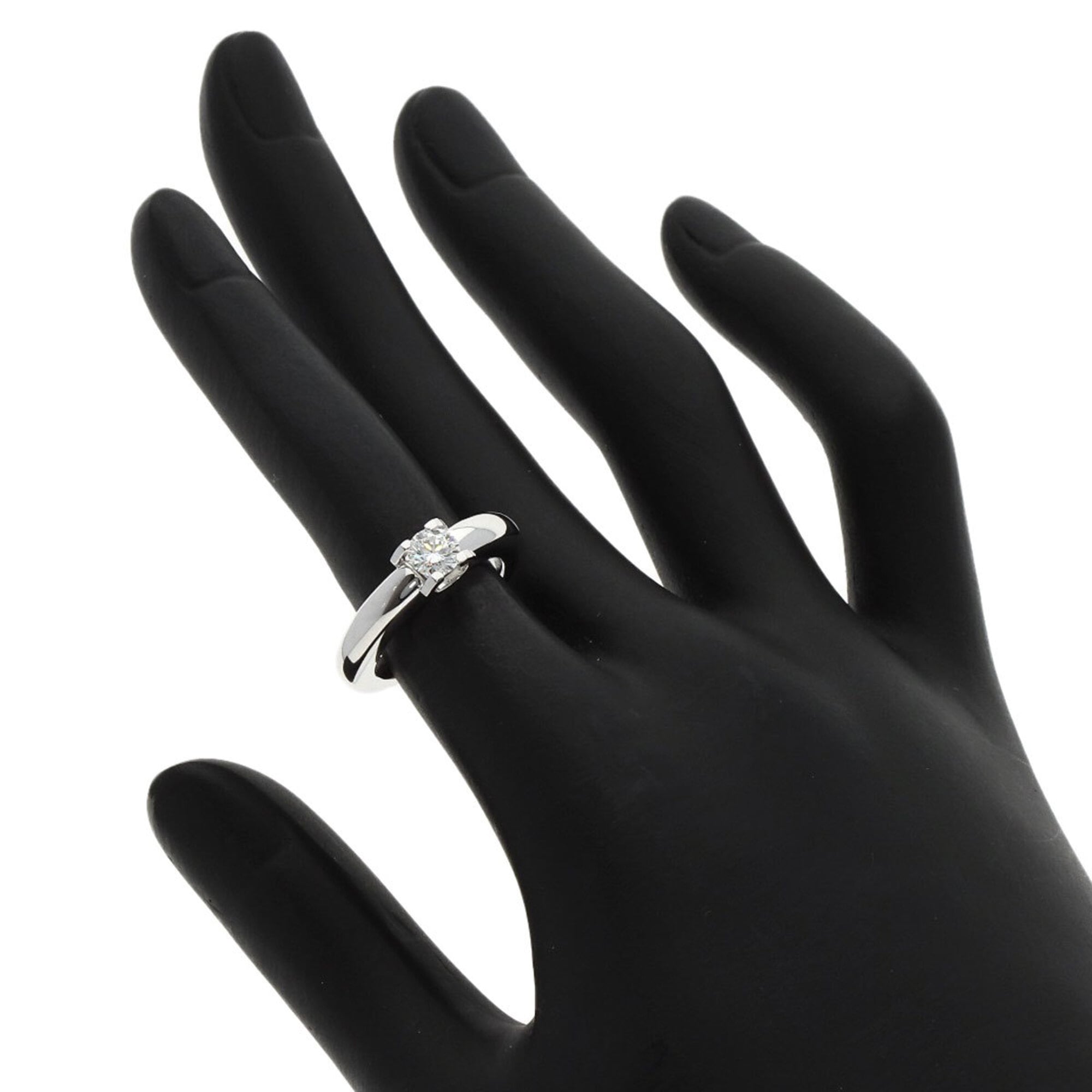 Cartier White Gold White Gold (18K) Band Ring (Pre-Owned)