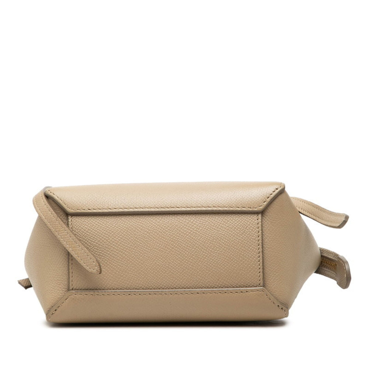 Celine Beige Leather Handbag Shoulder Bag (Pre-Owned)