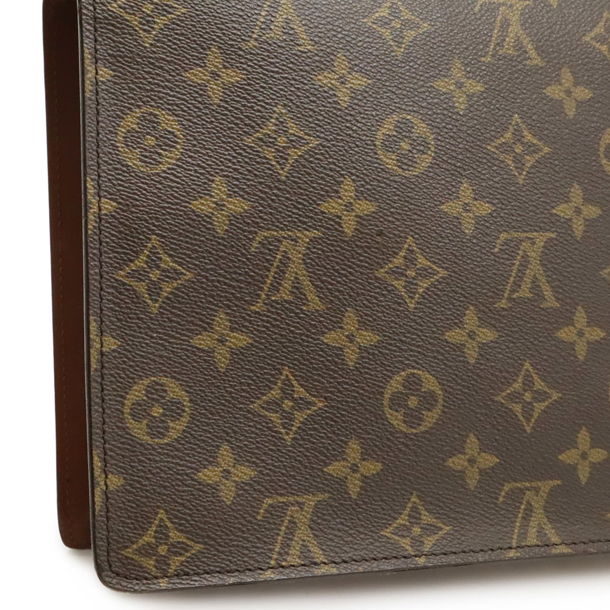 Louis Vuitton Brown Galle Monogram Monogram Handbag Shoulder Bag (Pre-Owned)