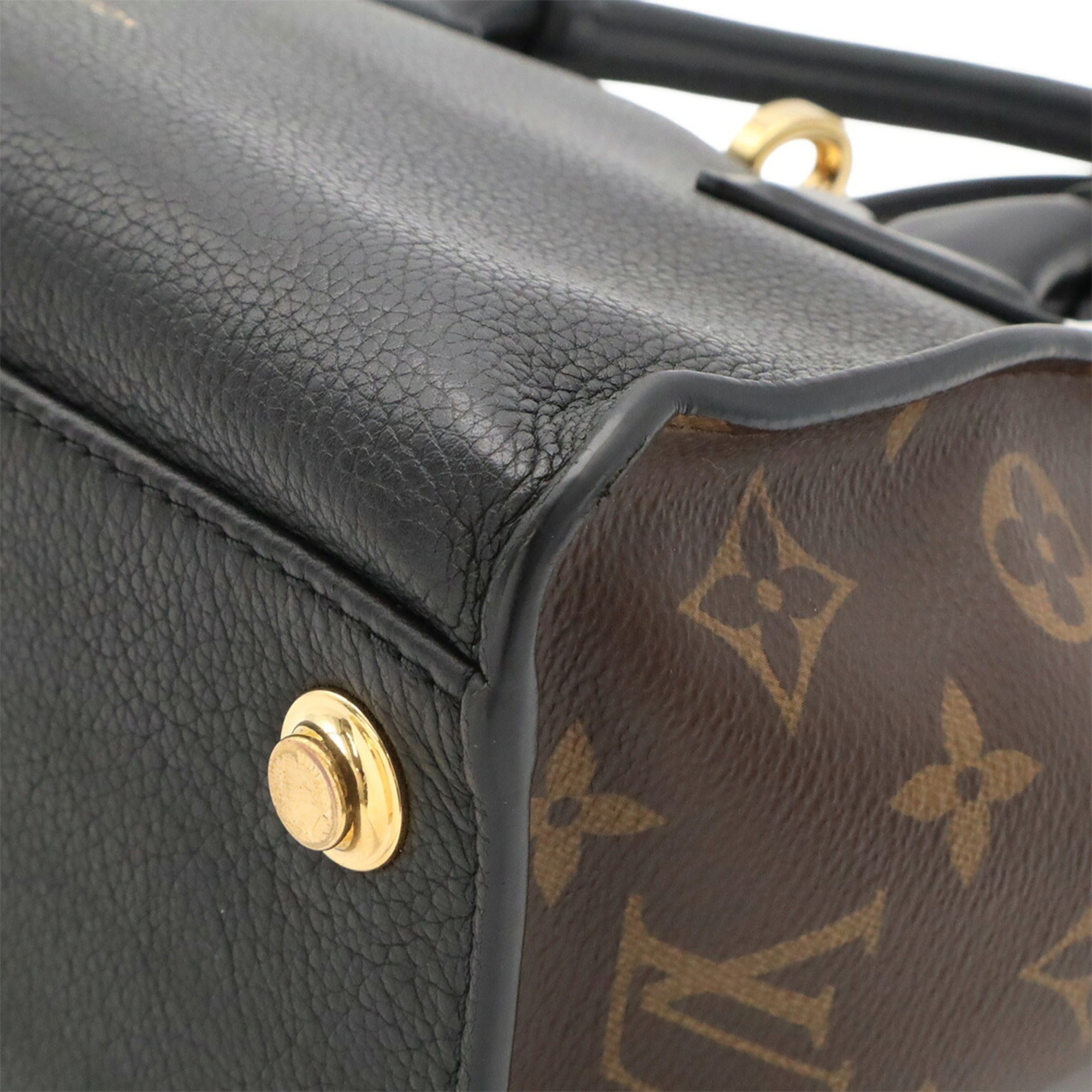 Louis Vuitton Black Monogram Noir Monogram Handbag Shoulder Bag (Pre-Owned)