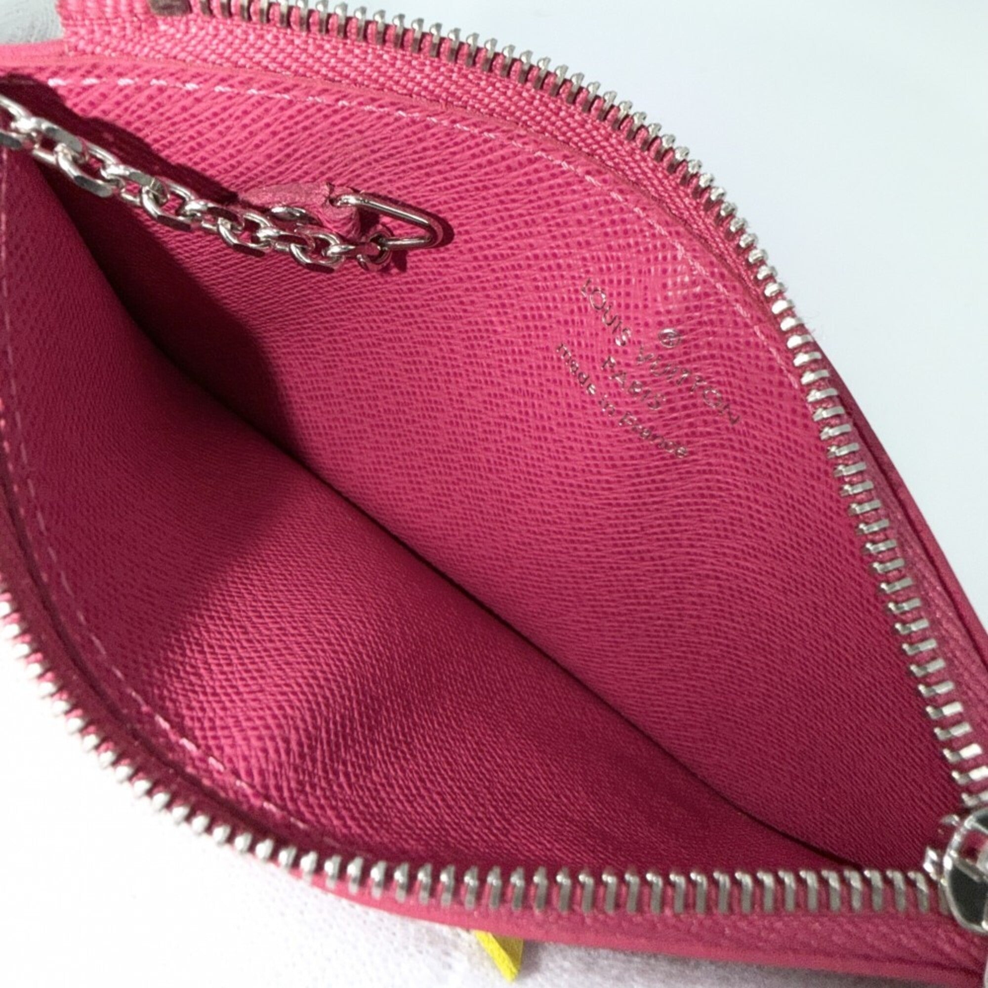 Louis Vuitton Pink Epi Leather Coin Purse/Coin Case (Pre-Owned)