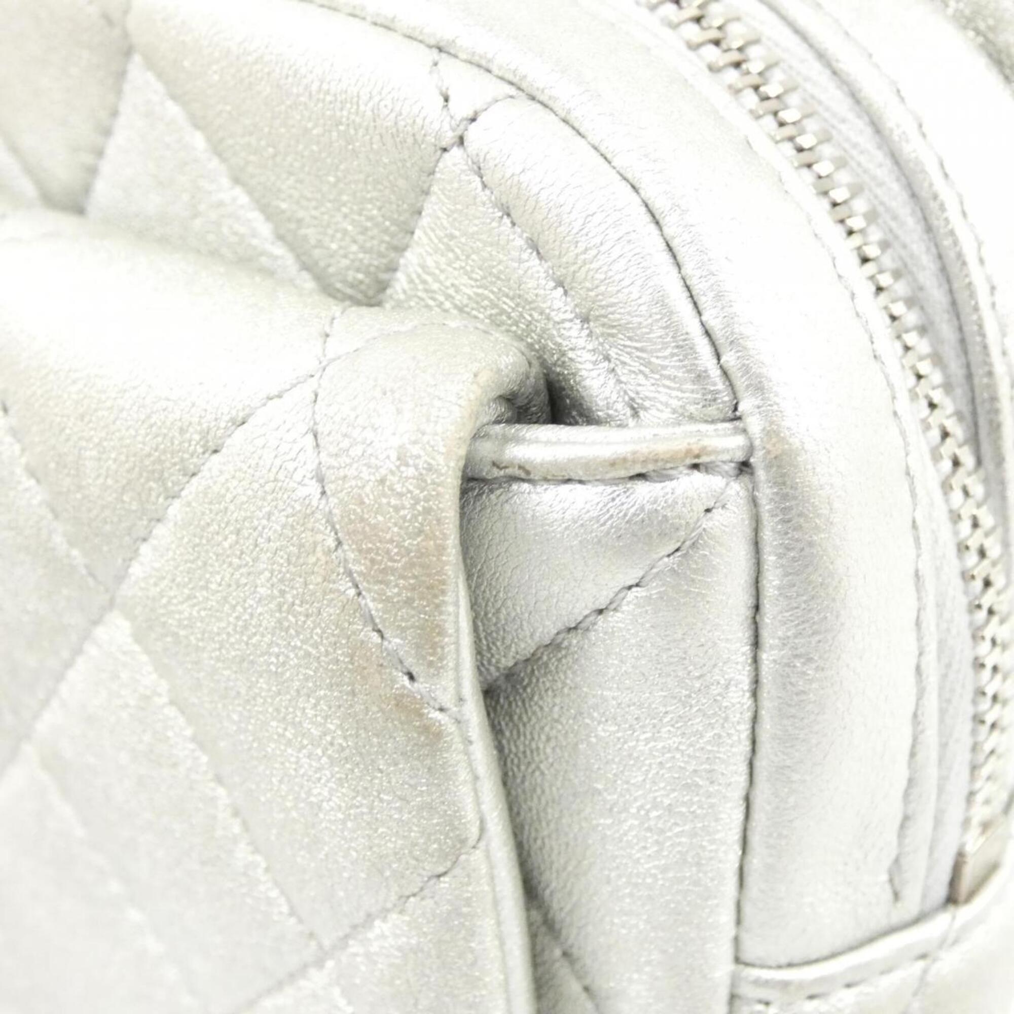 Chanel Silver Backpack (Pre-Owned)