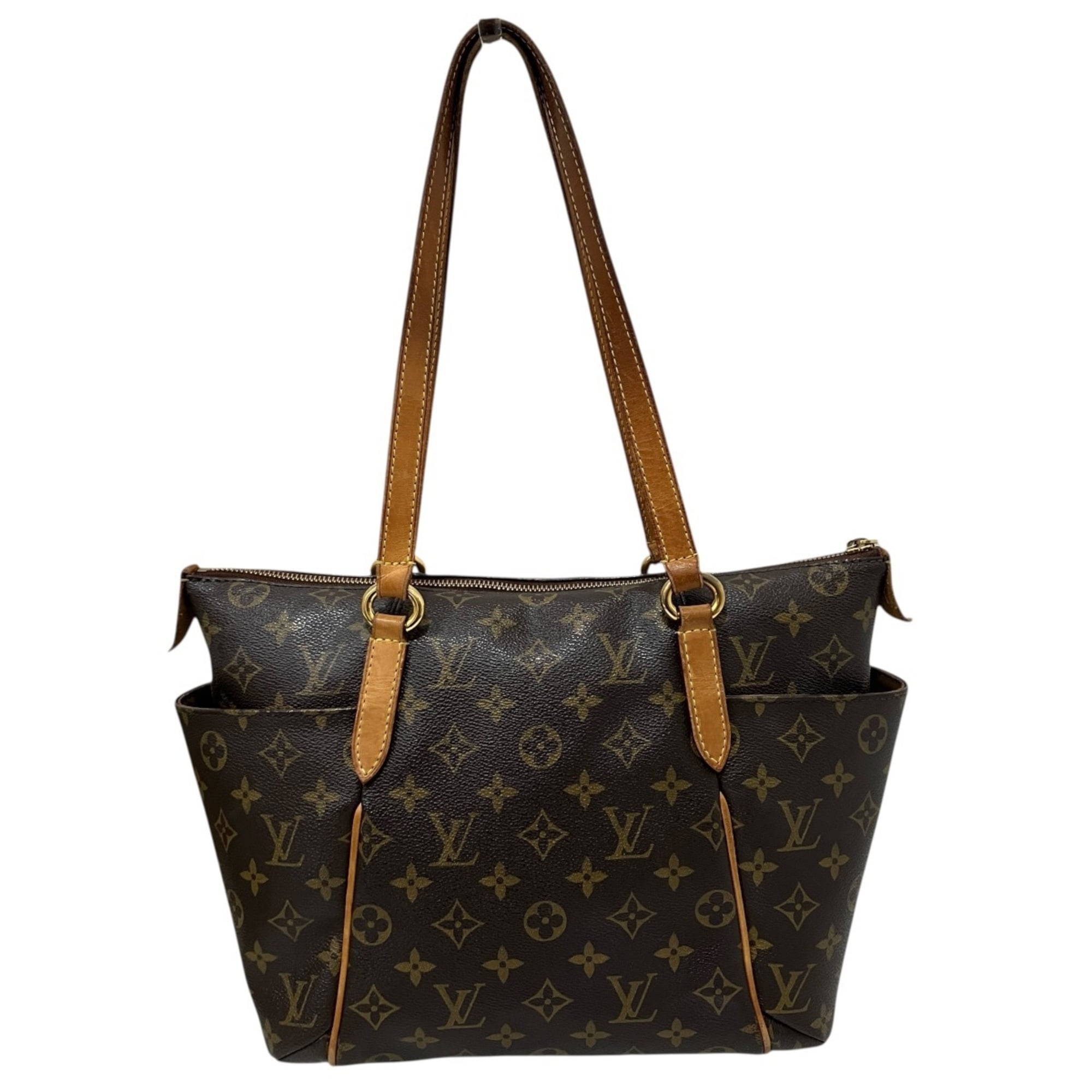 Louis Vuitton Brown Pvc Tote Bag (Pre-Owned)