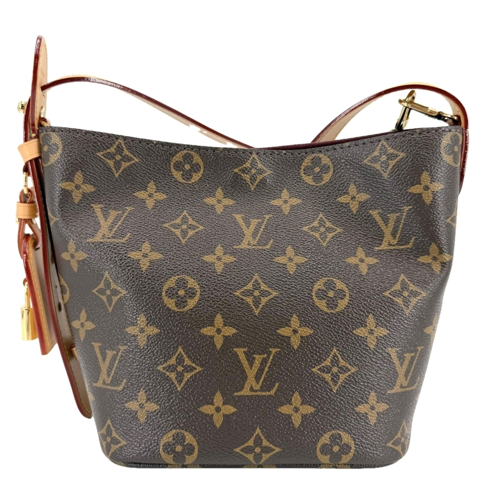 Louis Vuitton Monogram Brown Monogram Handbag Pouch Shoulder Bag (Pre-Owned)