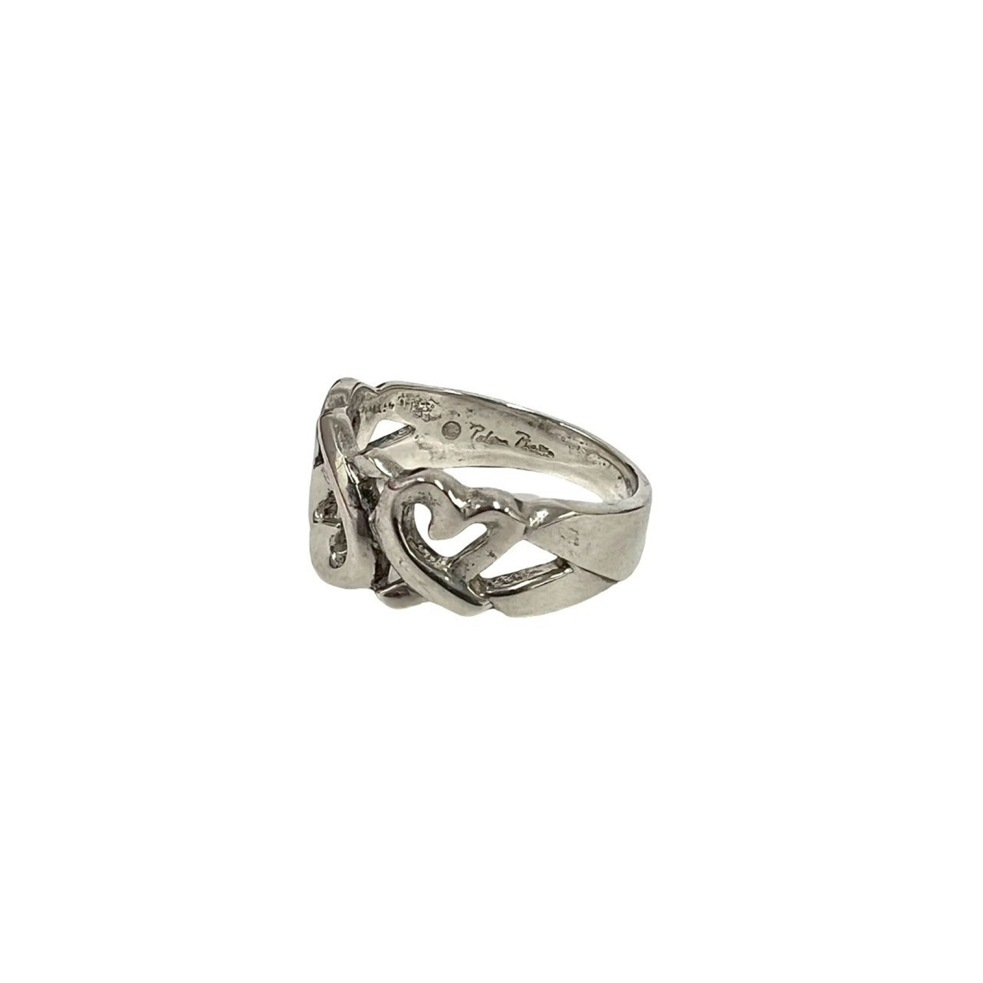 Tiffany Silver Silver 925 Band Ring (Pre-Owned)