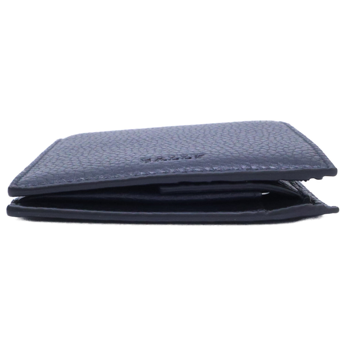 Bally Dark Navy Leather Wallet (Bi-Fold) (Pre-Owned)