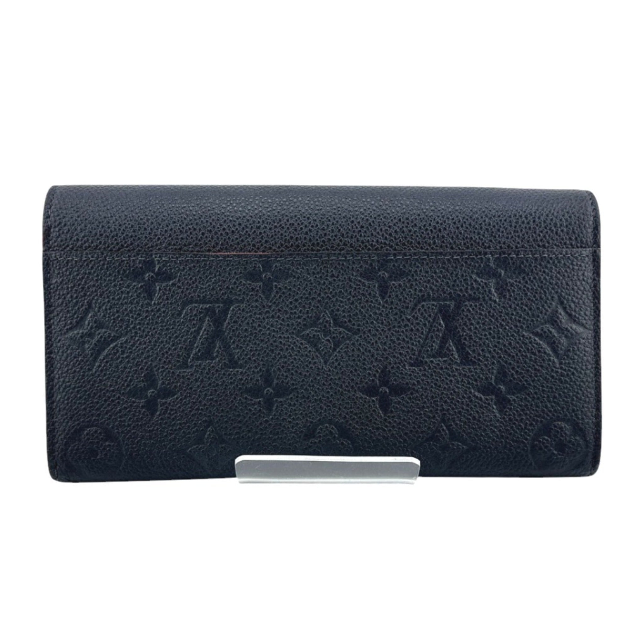 Louis Vuitton Marine Rouge Monogram Empreinte Long Wallet (Bi-Fold) (Pre-Owned)