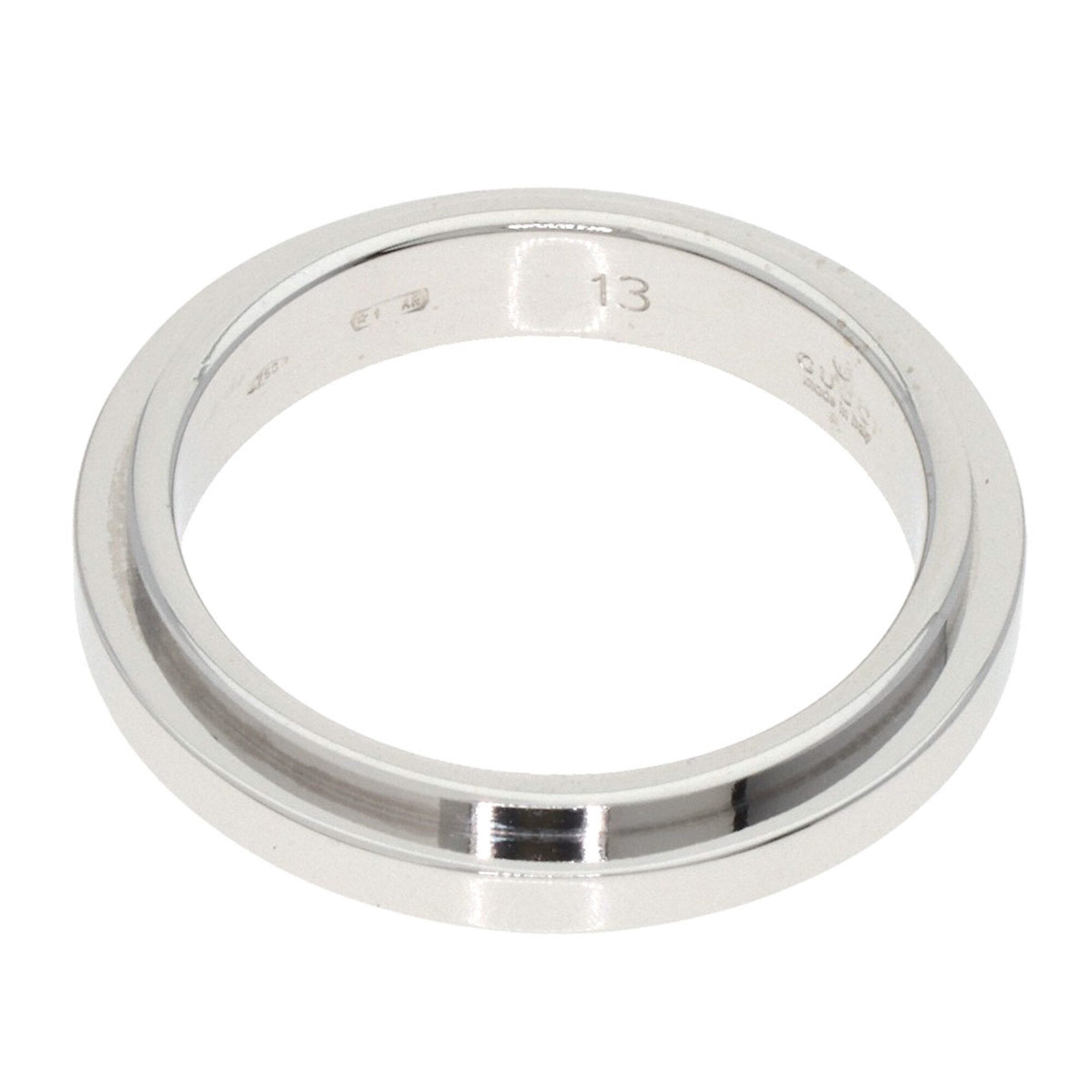 Gucci White Gold (18K) Band Ring (Pre-Owned)