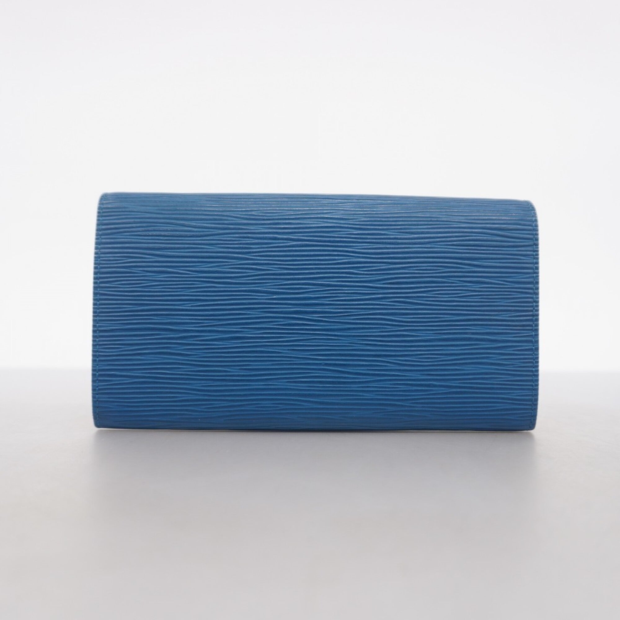 Louis Vuitton Toledo Blue Long Wallet (Bi-Fold) (Pre-Owned)