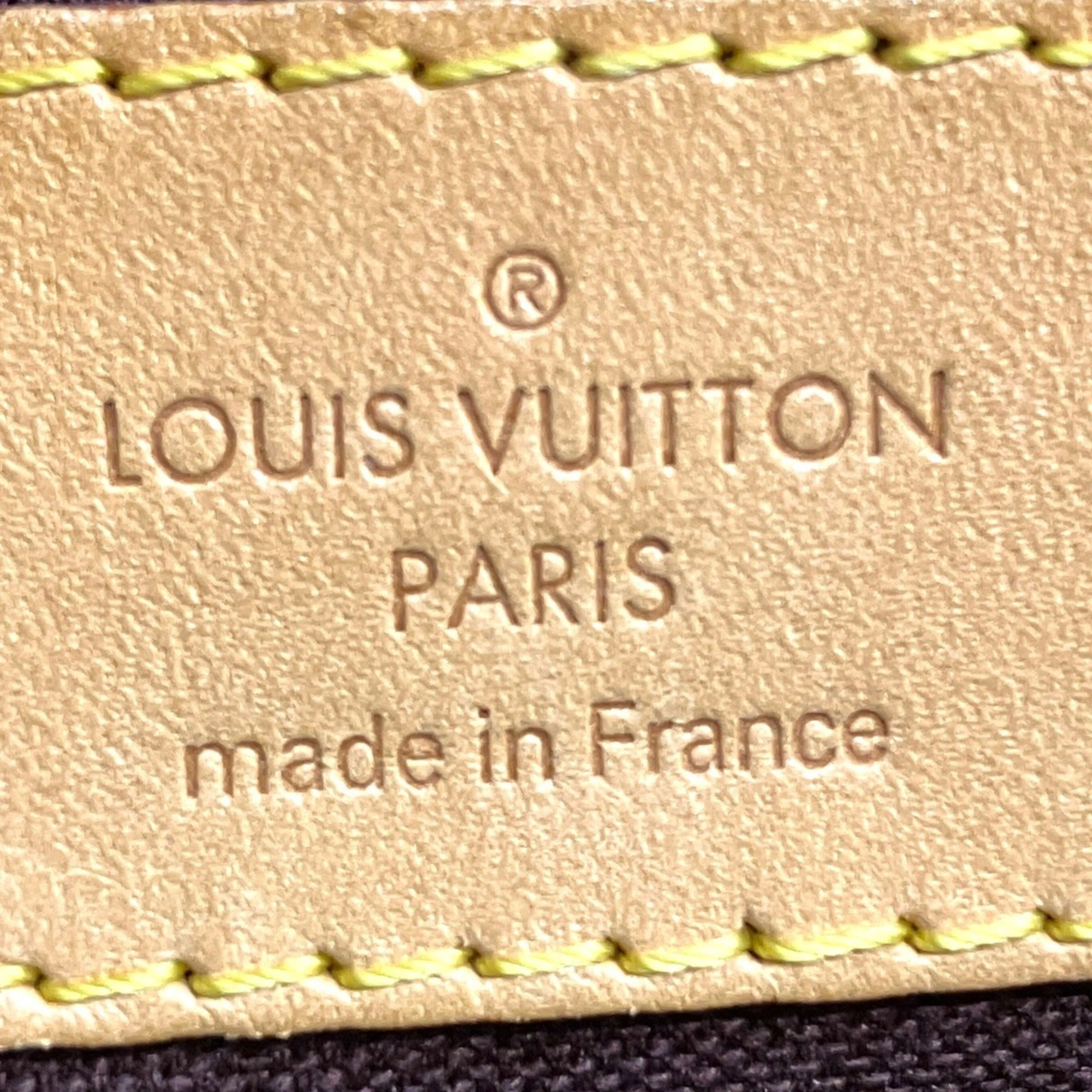 Louis Vuitton Brown Galle Monogram Monogram Handbag (Pre-Owned)