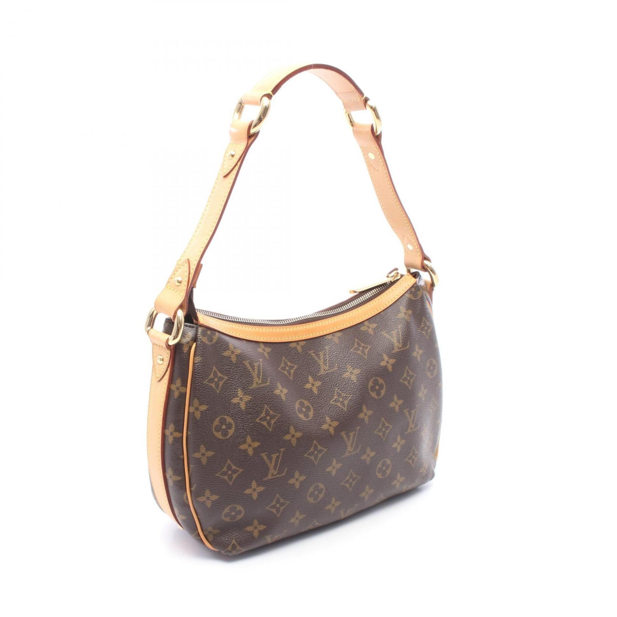 Louis Vuitton Brown Coated Canvas Pvc Monogram Leather Handbag Shoulder Bag (Pre-Owned)