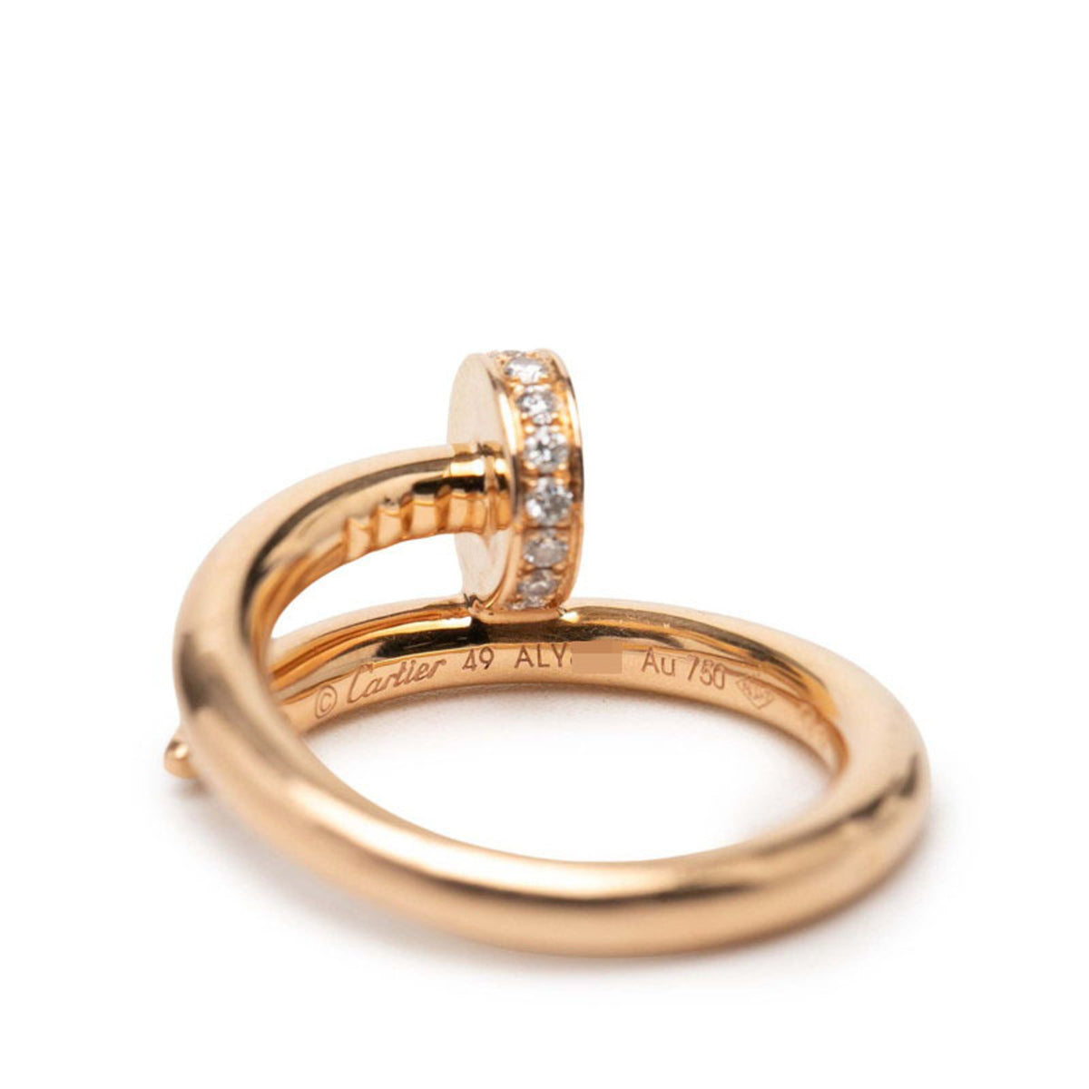 Cartier Pink Gold (18K) Band Ring (Pre-Owned)