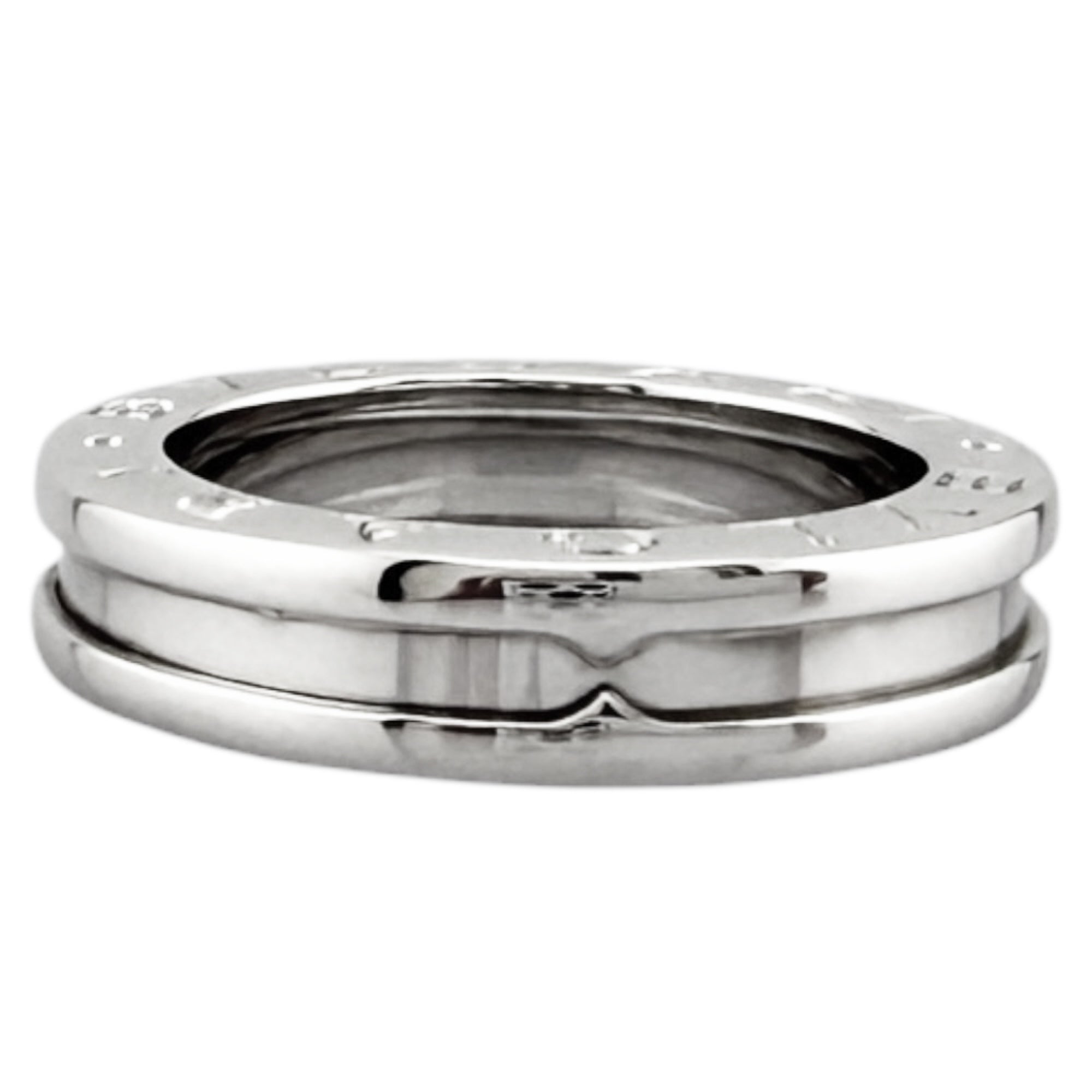 Bvlgari White Gold White Gold (18K) Band Ring (Pre-Owned)
