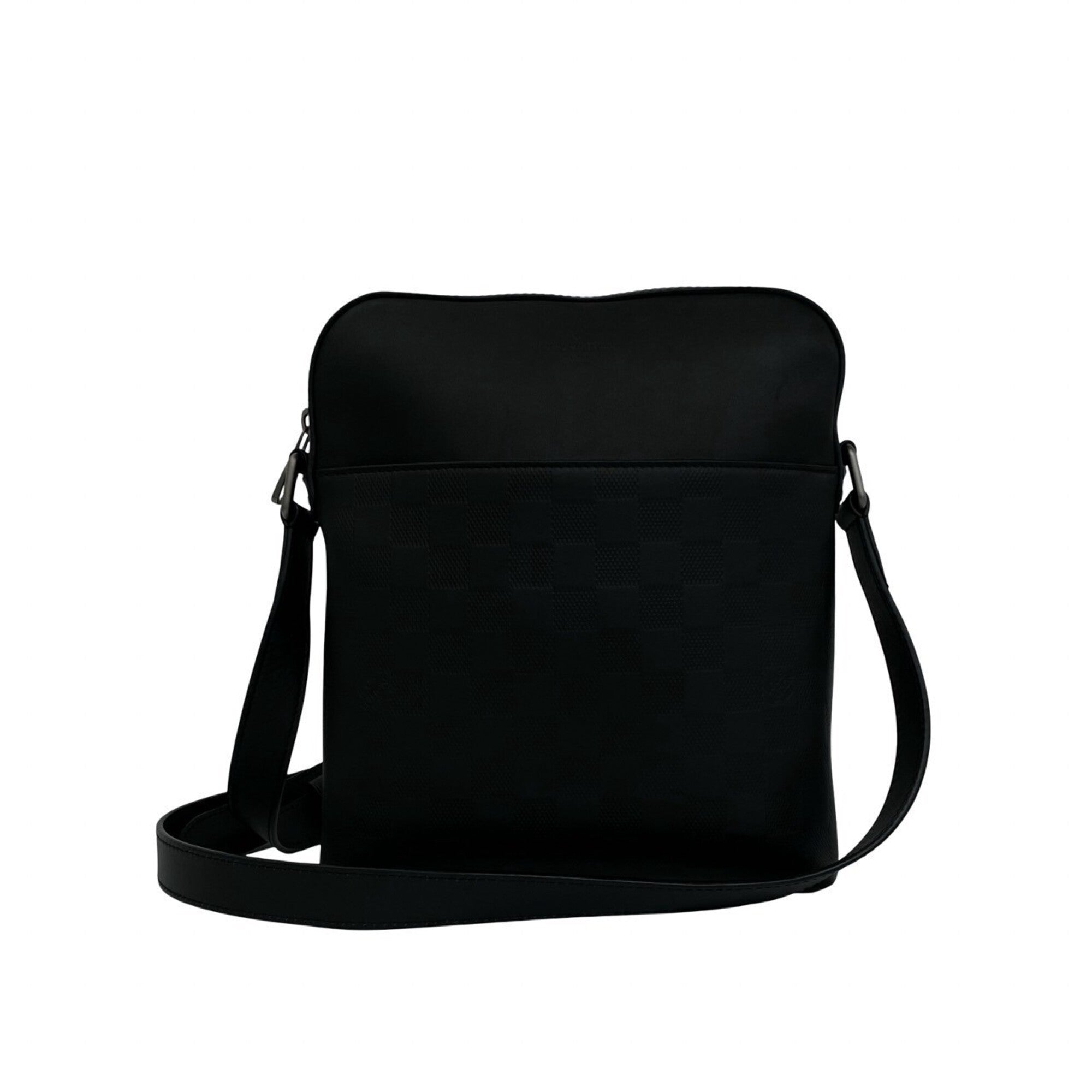 Louis Vuitton Black Leather Pochette Shoulder Bag (Pre-Owned)