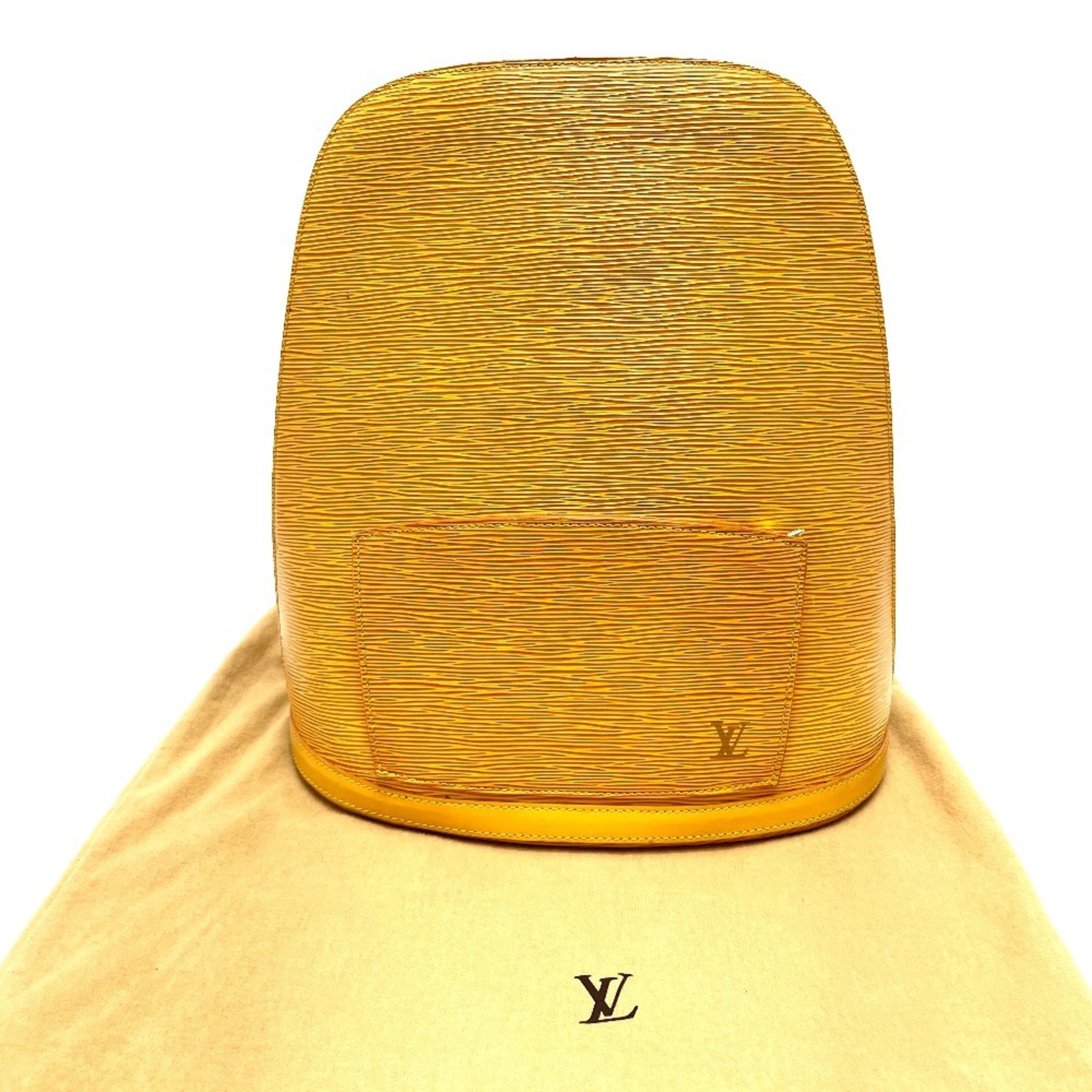 Louis Vuitton Epi Yellow Epi Leather Backpack (Pre-Owned)
