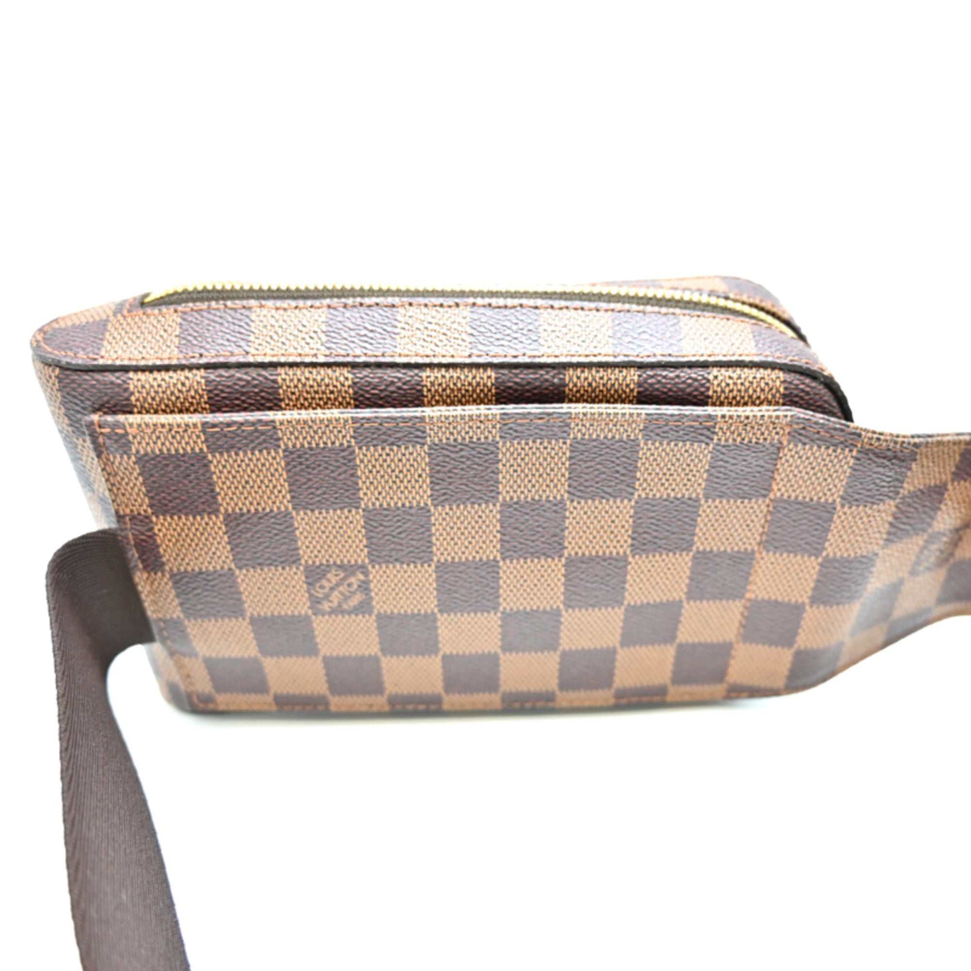 Louis Vuitton Brown Damier Canvas Sling Bag (Pre-Owned)