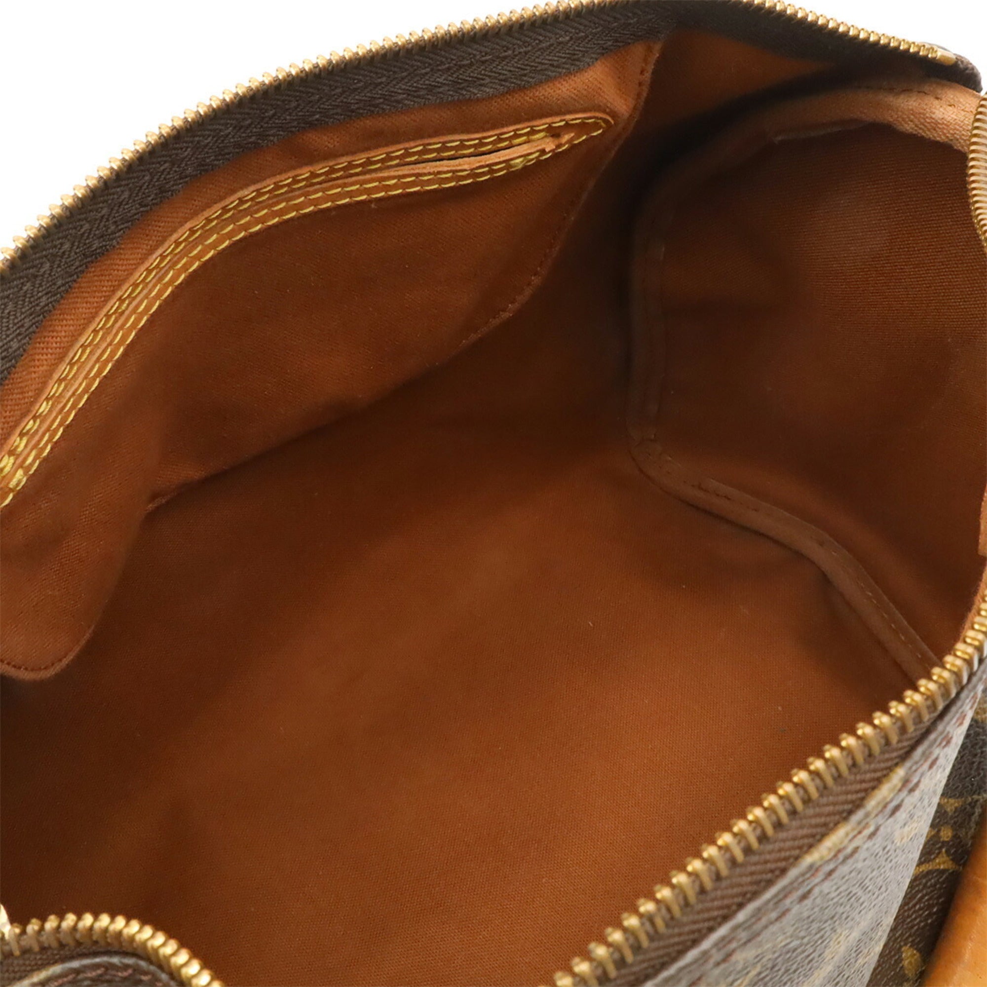 Louis Vuitton Brown Monogram Canvas Pvc Coated Canvas Handbag (Pre-Owned)