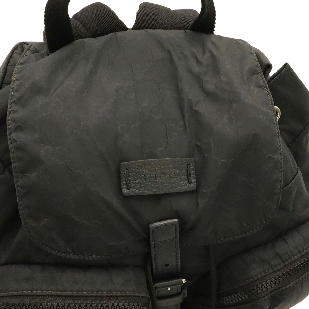 Gucci Black Nylon Backpack (Pre-Owned)