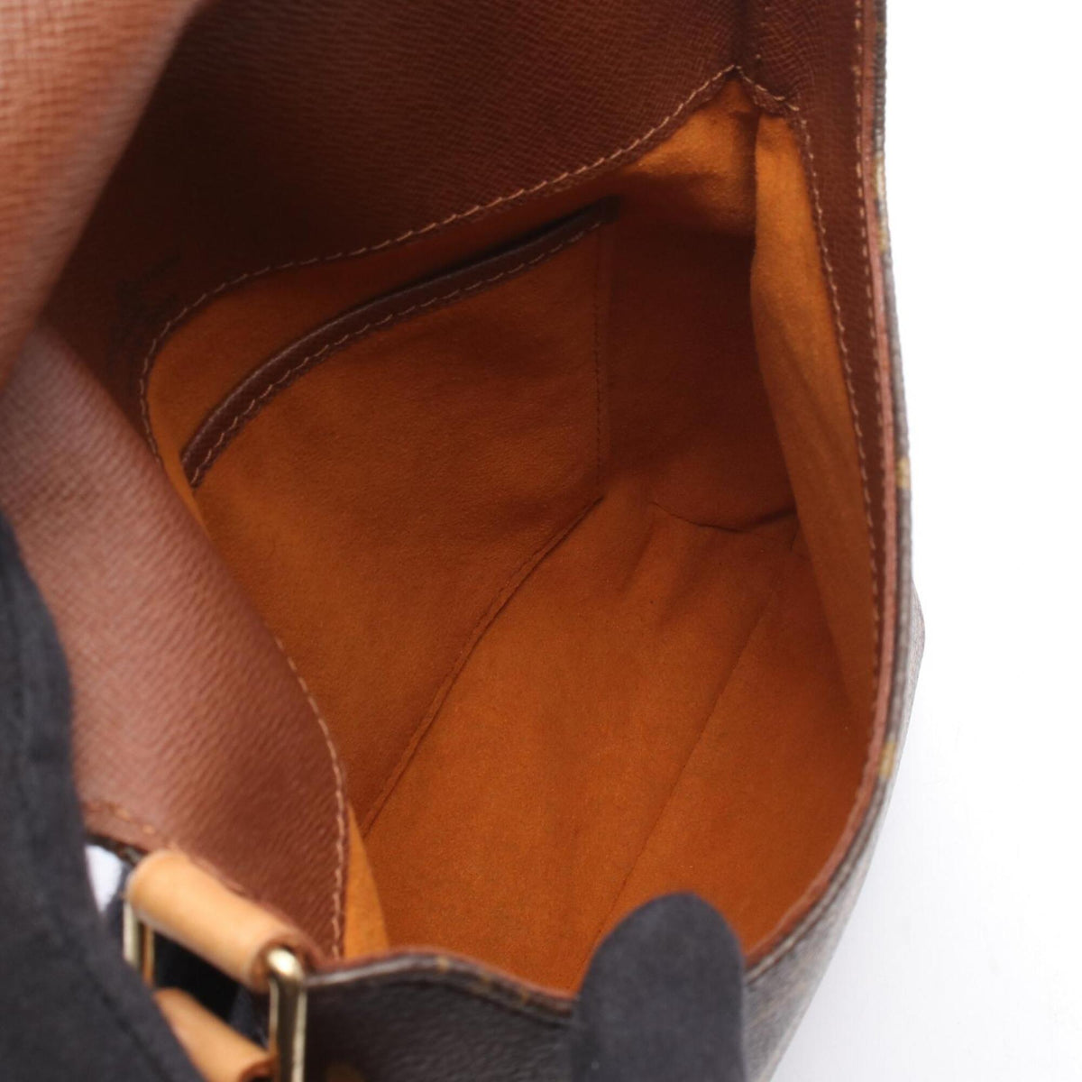 Louis Vuitton Brown Monogram Pvc Coated Canvas Leather Shoulder Bag (Pre-Owned)