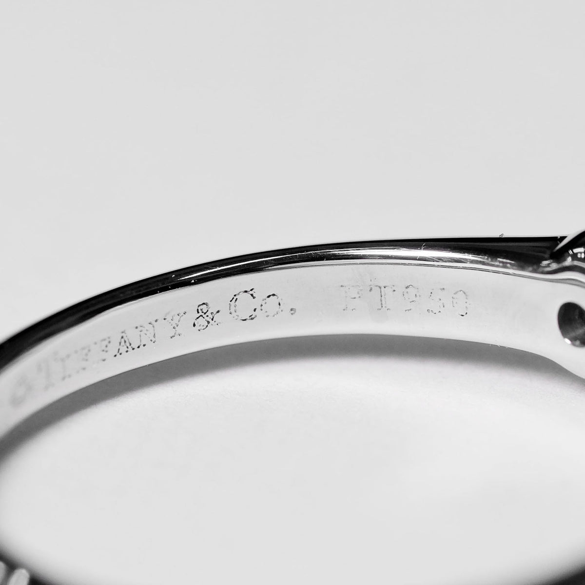 Tiffany Platinum 950 Band Ring (Pre-Owned)