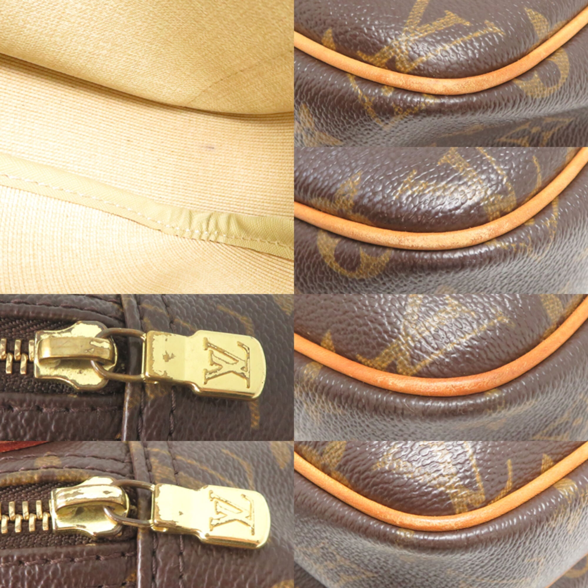 Louis Vuitton Brown Monogram Shoulder Bag (Pre-Owned)