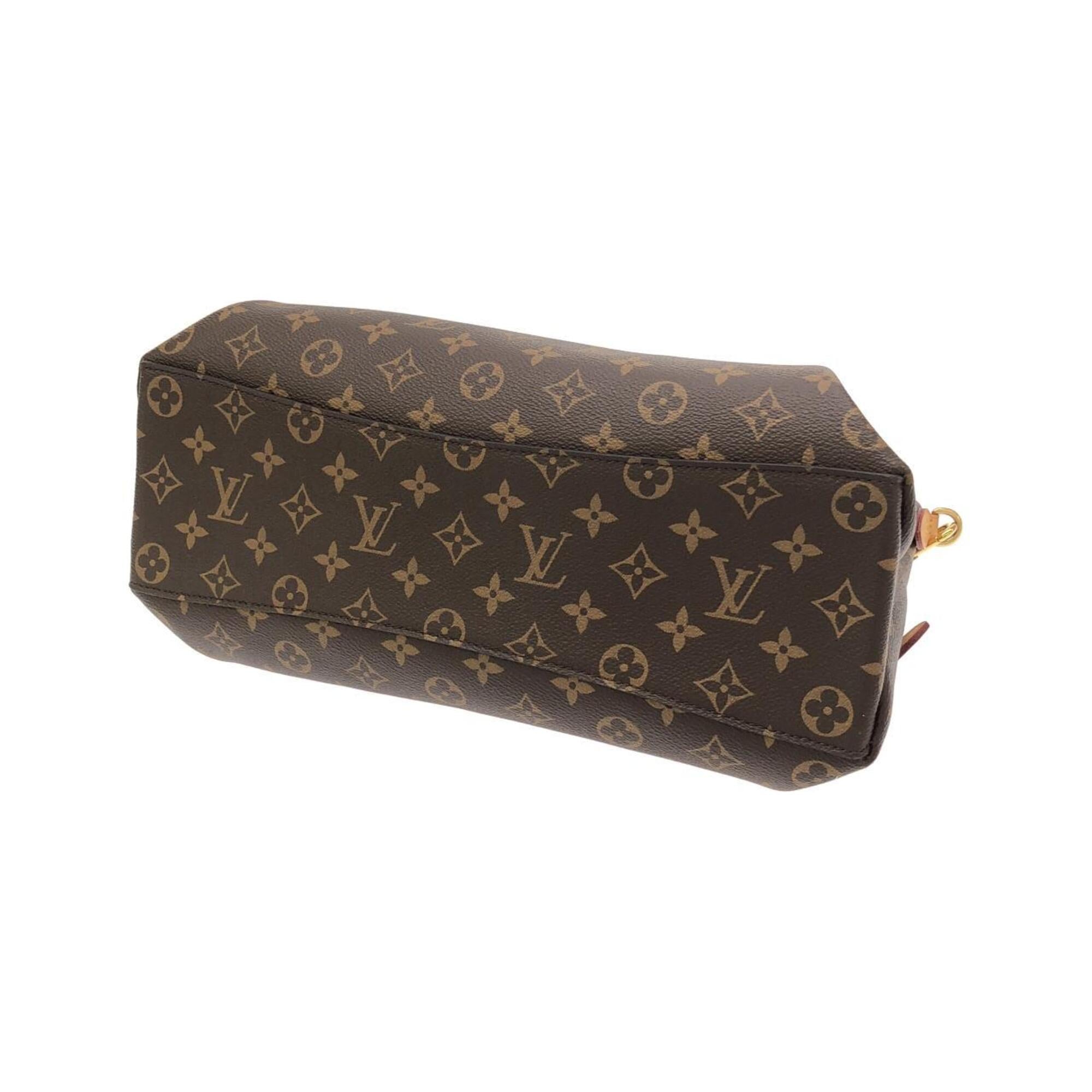 Louis Vuitton Marron Coated Canvas Handbag (Pre-Owned)