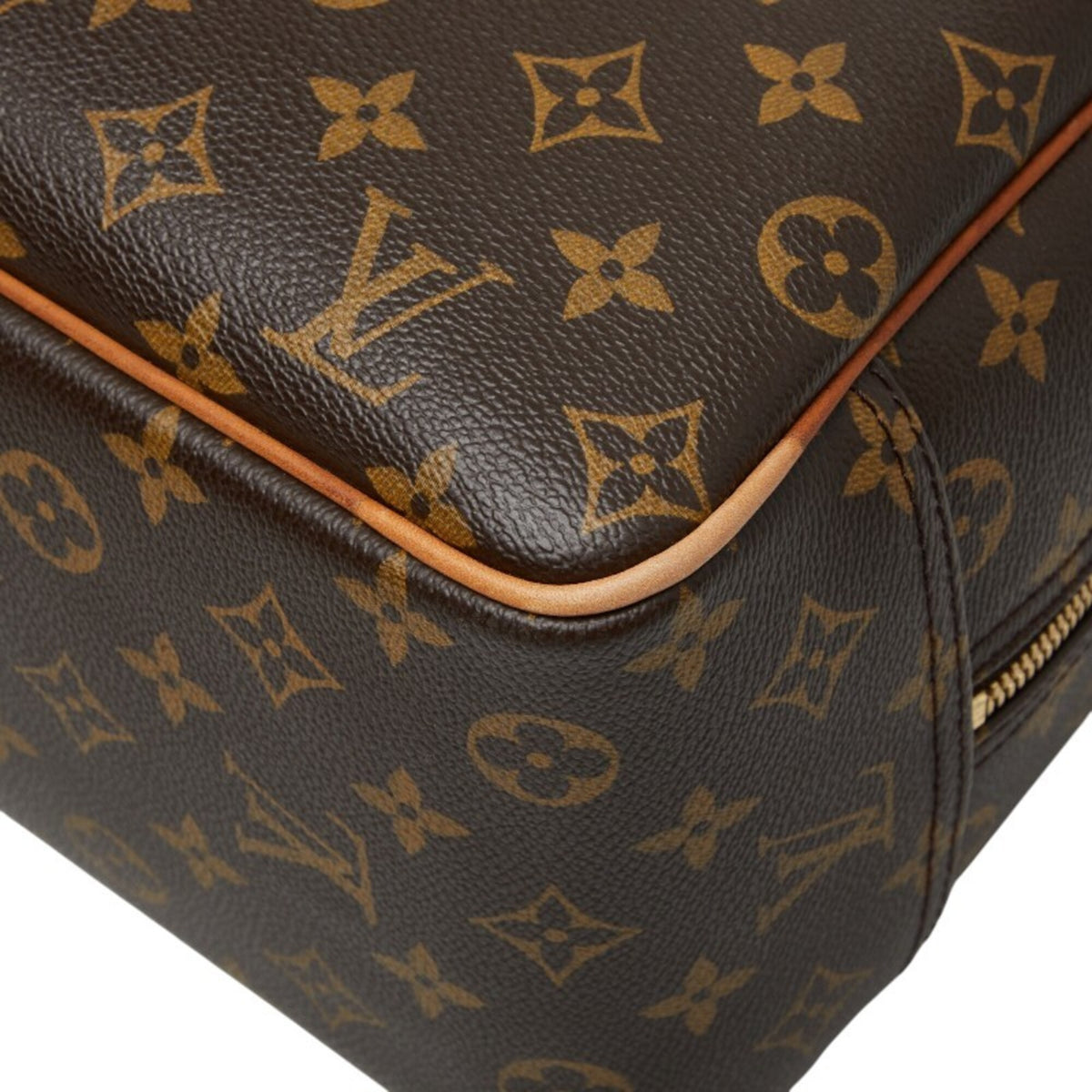 Louis Vuitton Brown Monogram Pvc Leather Handbag (Pre-Owned)