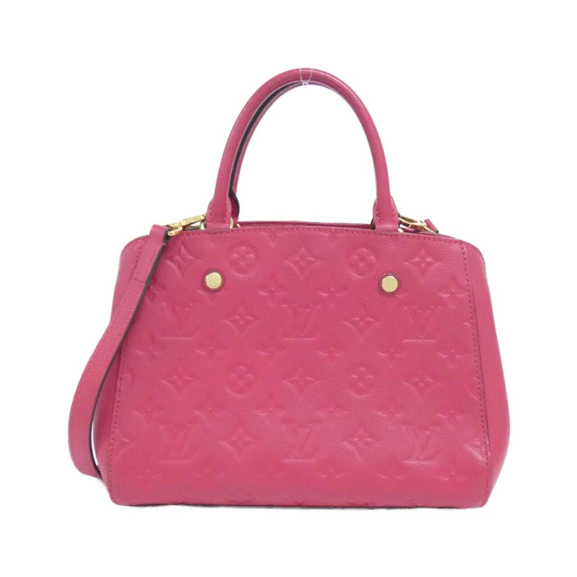 Louis Vuitton Monogram Empreinte Freesia Leather Handbag (Pre-Owned)