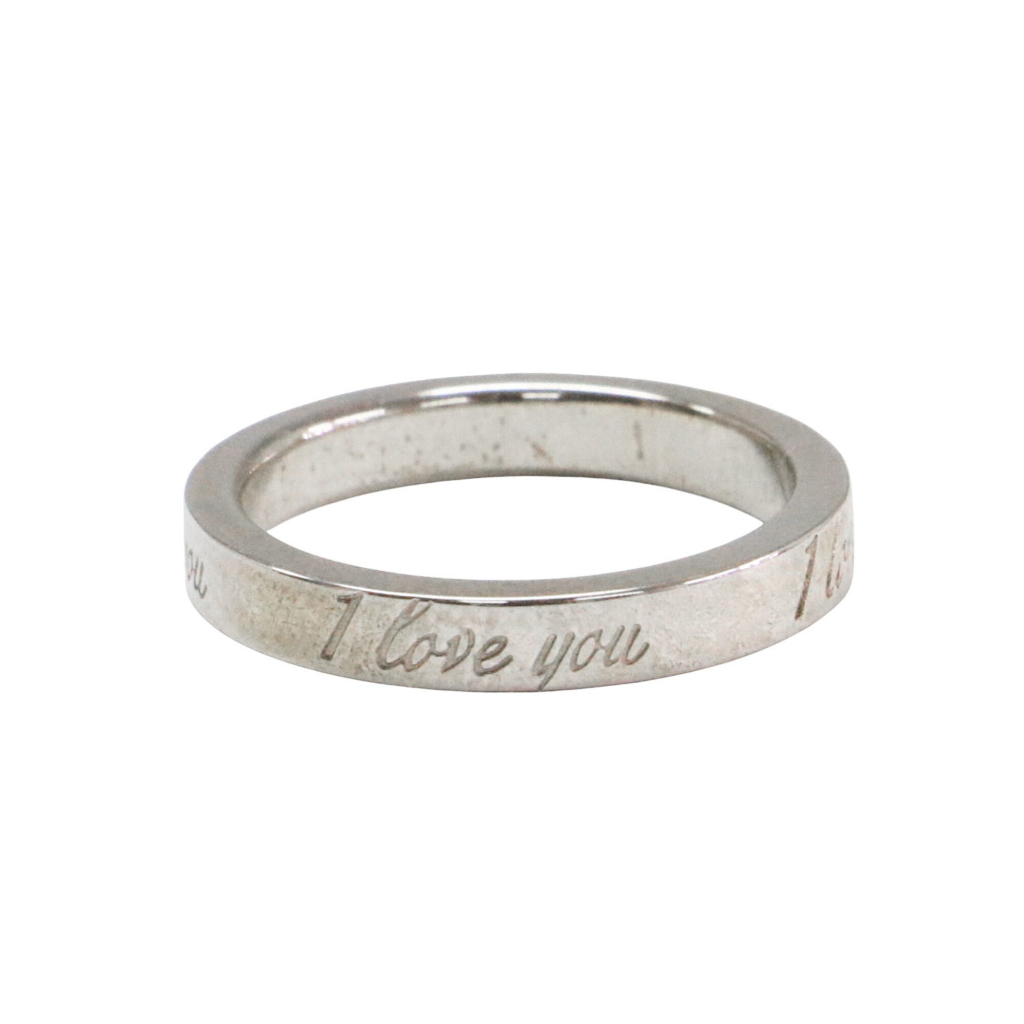 Tiffany Silver 925 Band Ring (Pre-Owned)