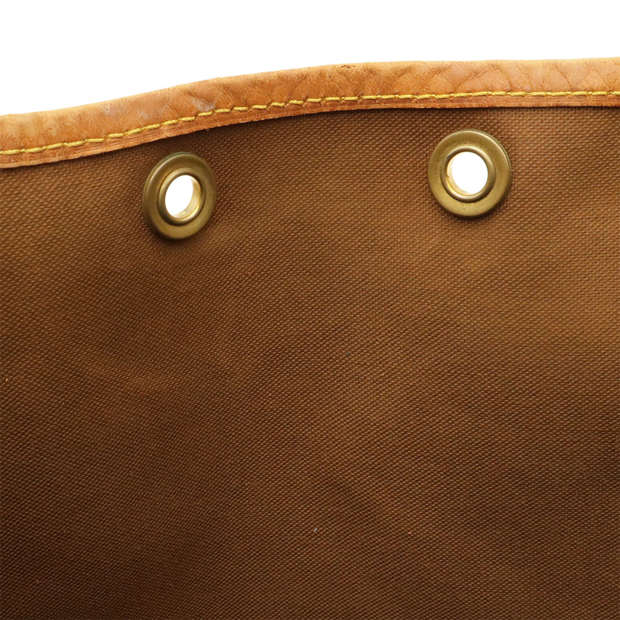 Louis Vuitton Brown Monogram Canvas Pvc Coated Canvas Shoulder Bag (Pre-Owned)