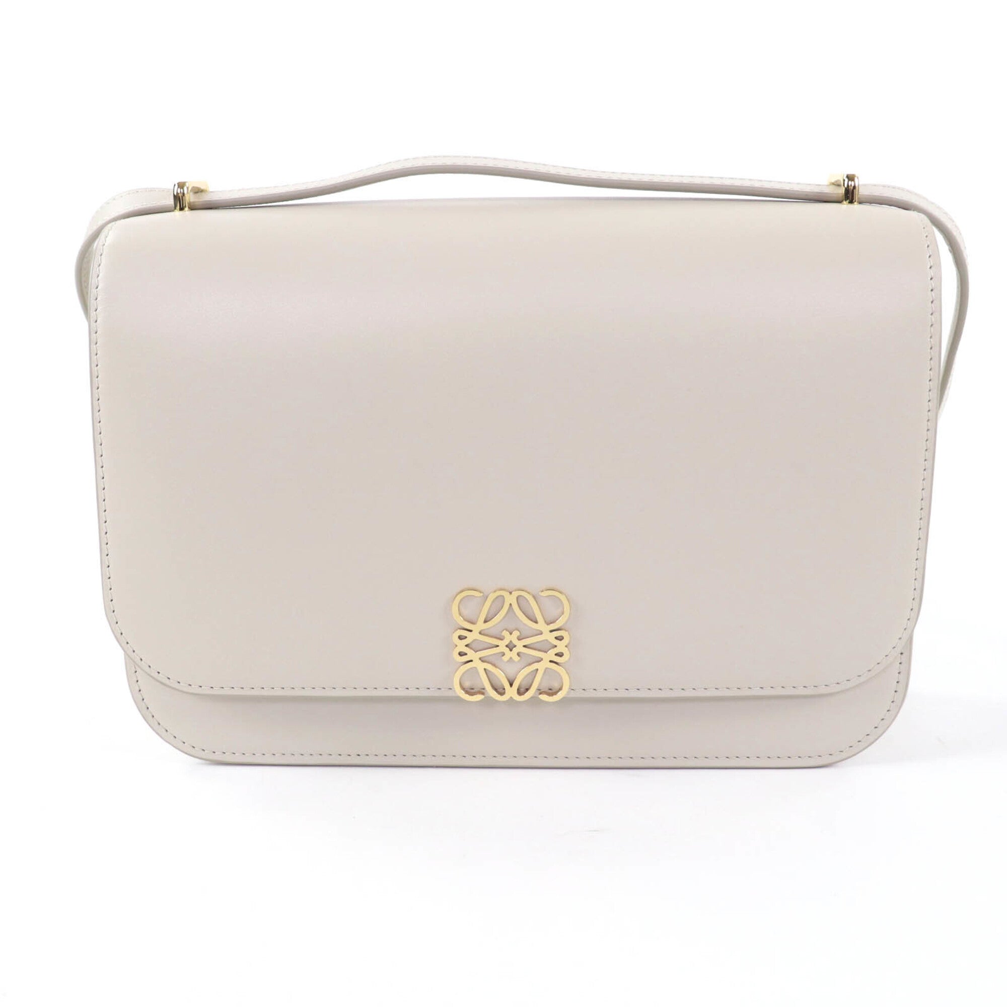 Loewe Gold Leather Shoulder Bag (Pre-Owned)