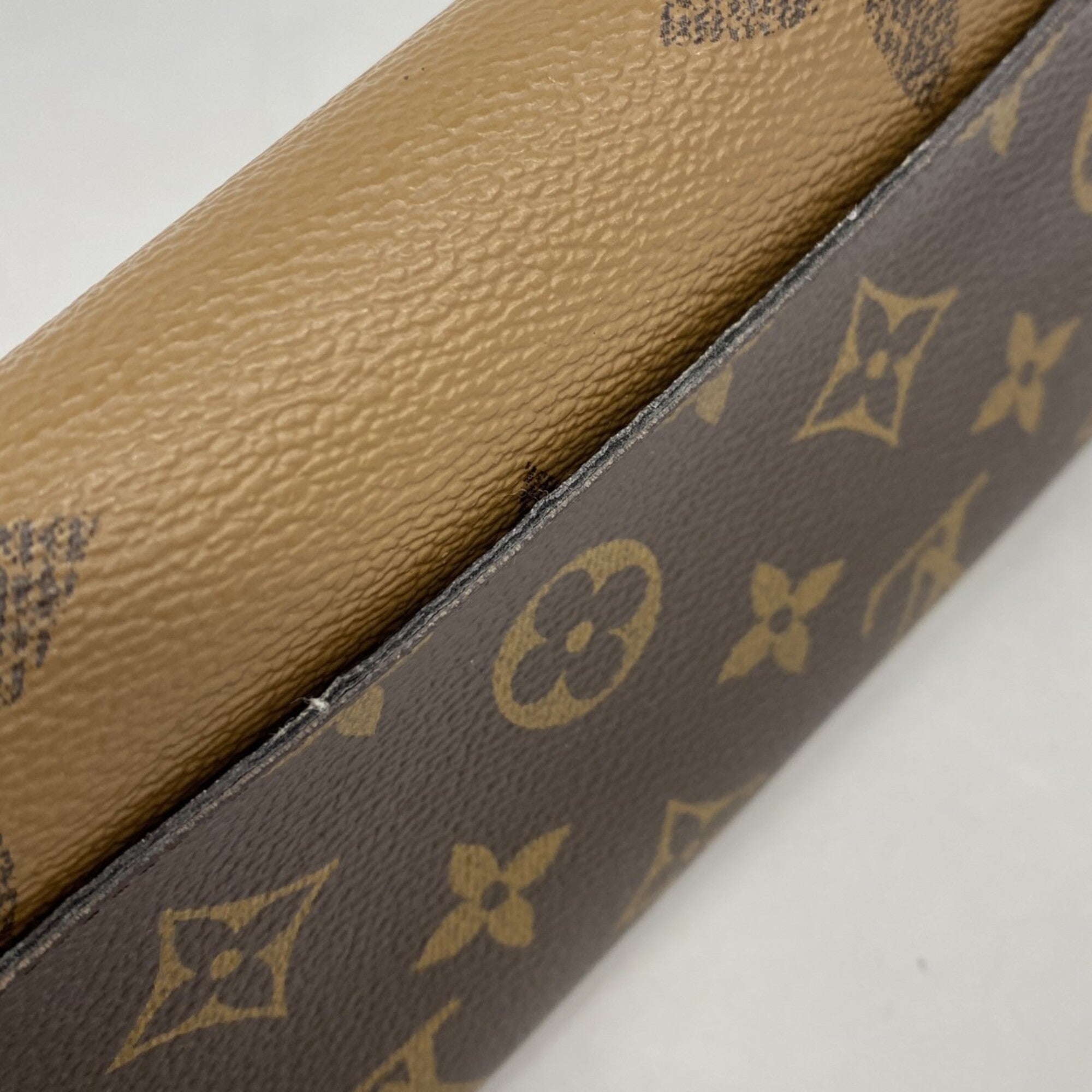 Louis Vuitton Brown Long Wallet (Bi-Fold) (Pre-Owned)
