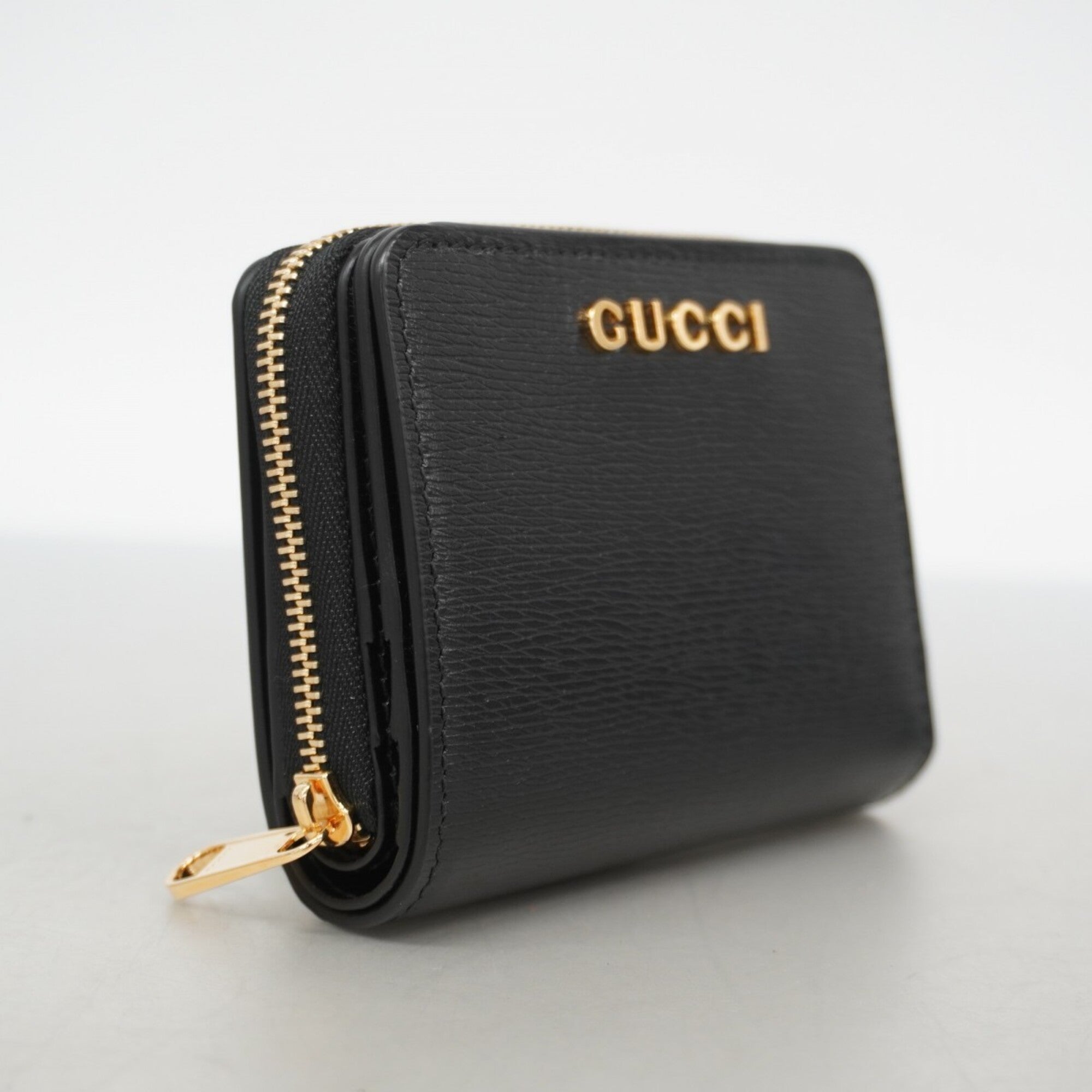 Gucci Black Leather Wallet (Bi-Fold) (Pre-Owned)