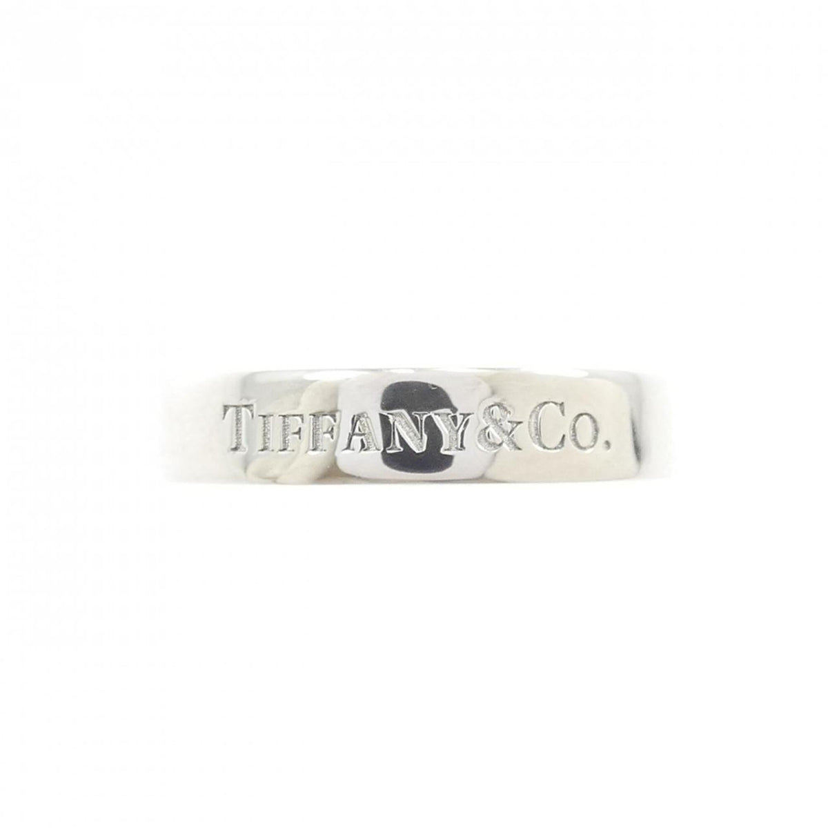 Tiffany Platinum 950 Band Ring (Pre-Owned)