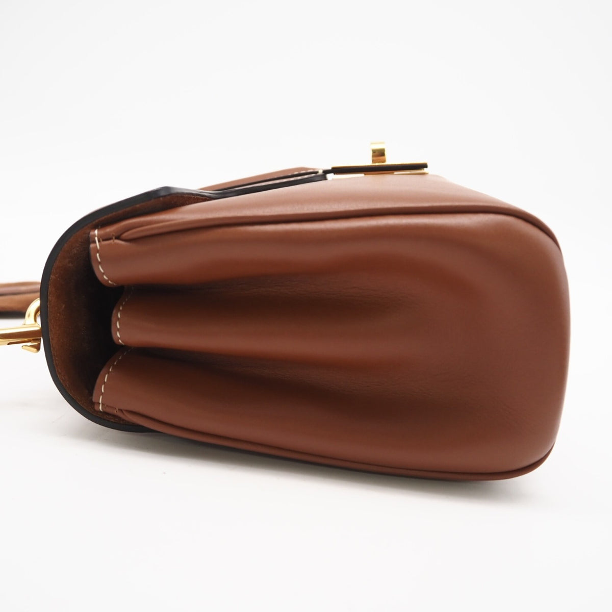 Celine Brown Leather Shoulder Bag (Pre-Owned)
