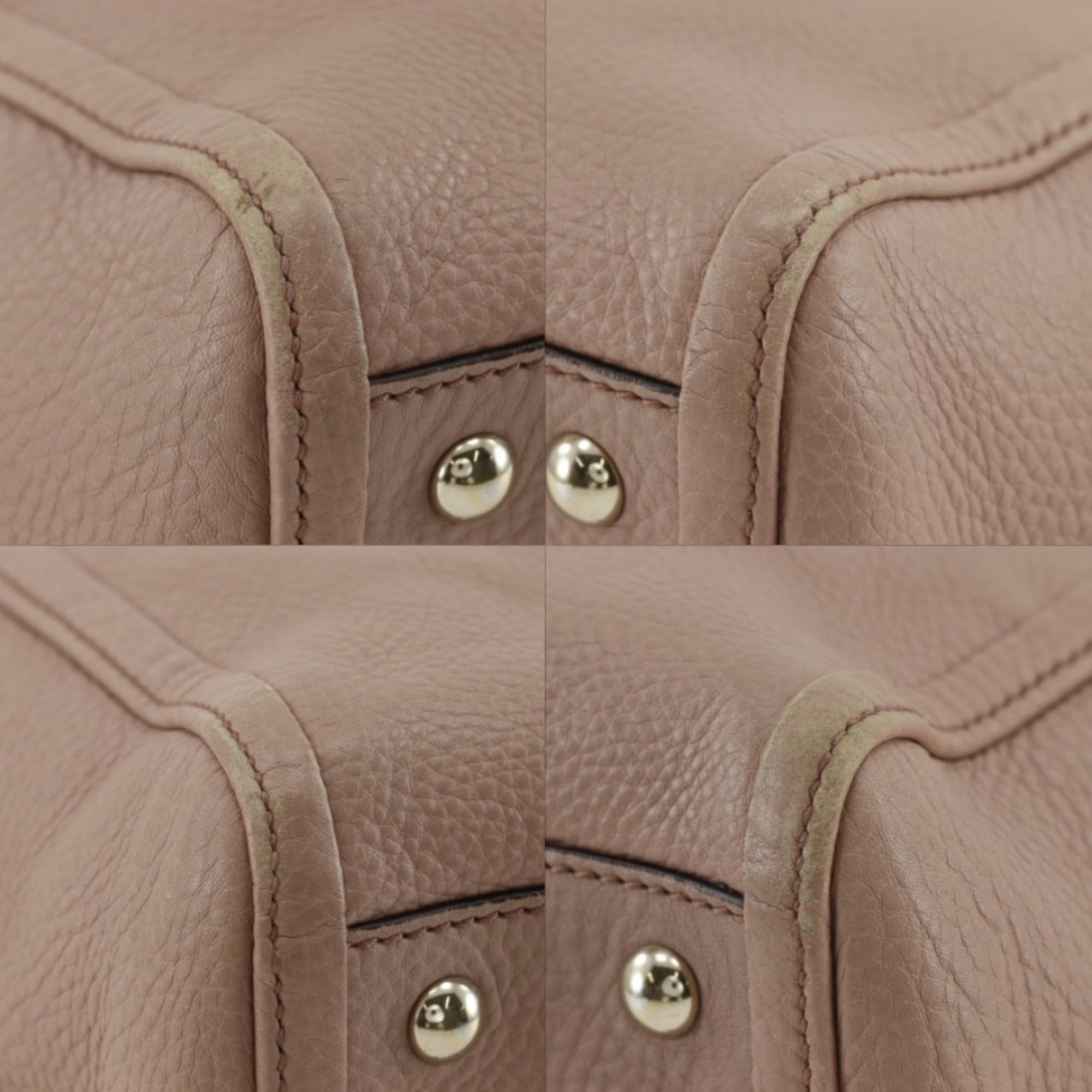 Gucci Soho Pink Leather Tote Bag (Pre-Owned)