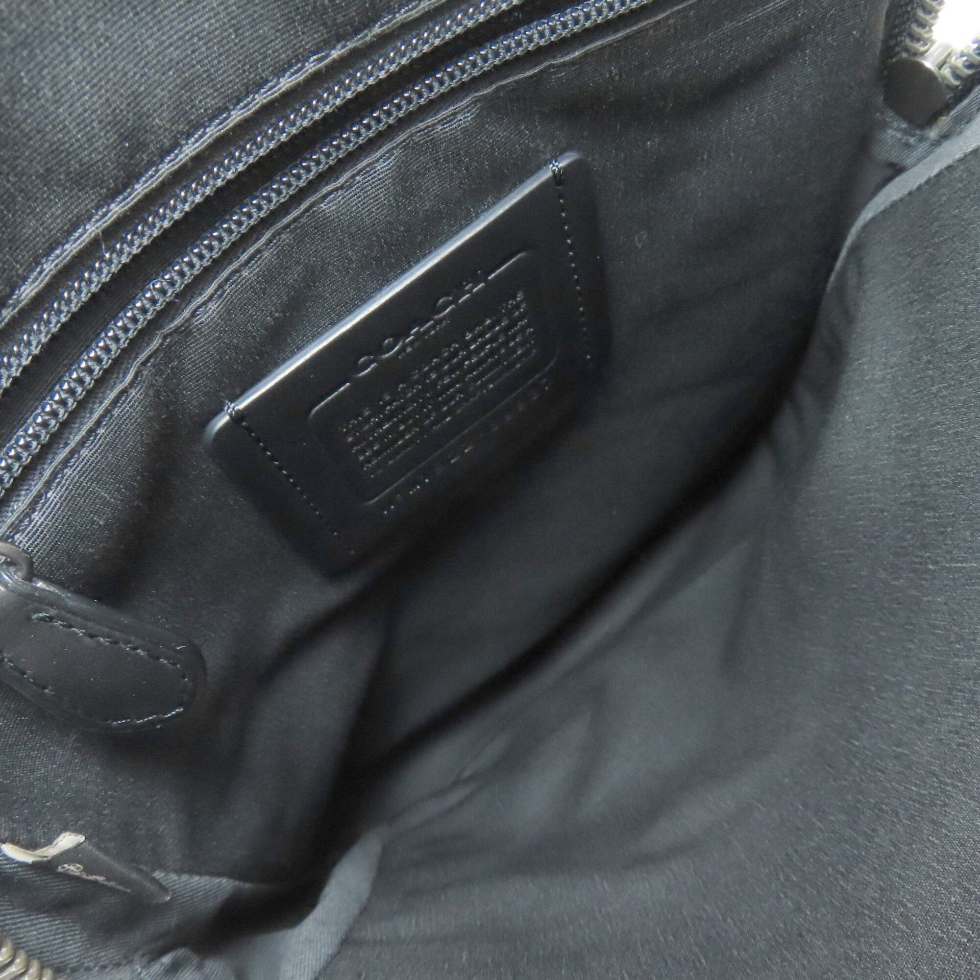 Coach Signature Gray Pvc Sling Bag (Pre-Owned)