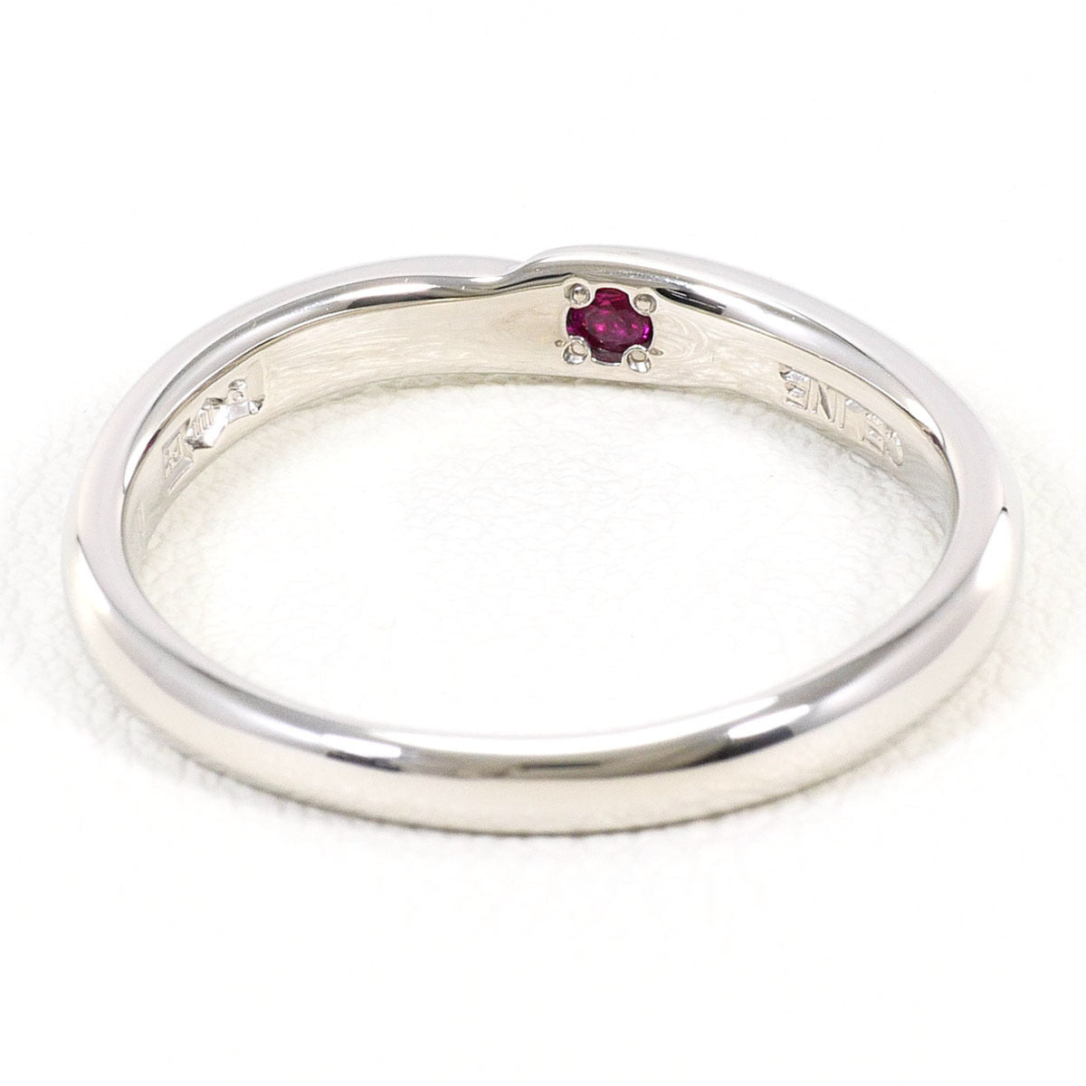 Celine Platinum 1000 Band Ring (Pre-Owned)