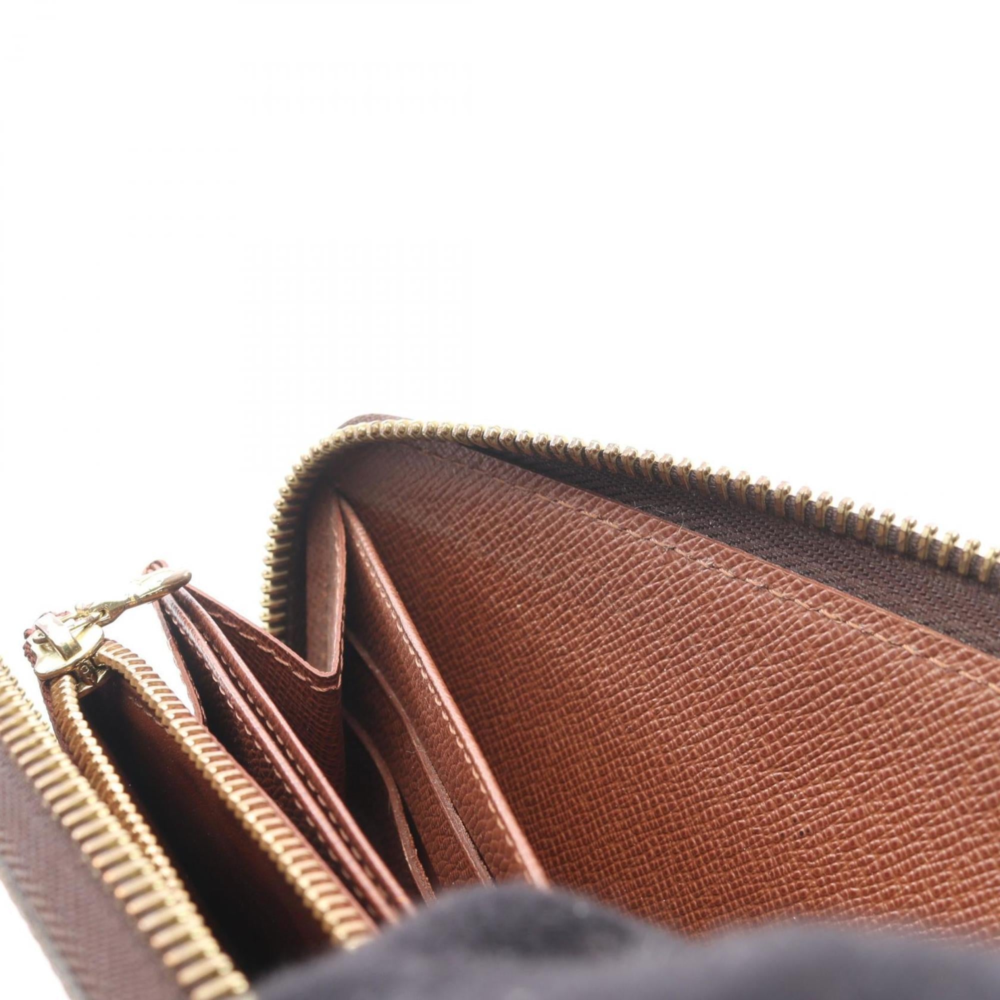 Louis Vuitton Brown Monogram Multi-Color Rose Monogram Rose Long Wallet (Bi-Fold) (Pre-Owned)